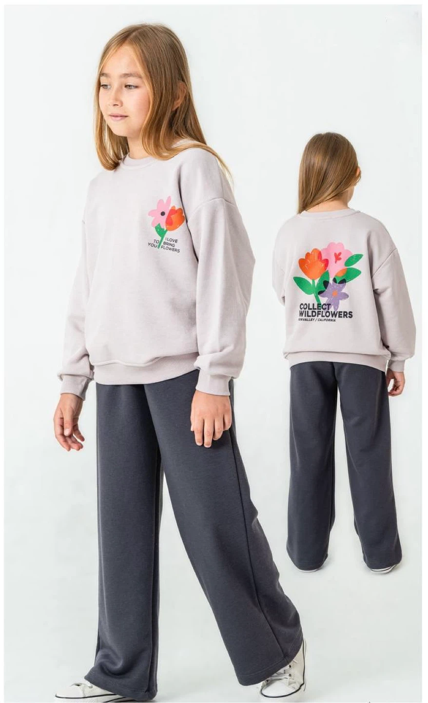 Kids Sweatshirt and Pants Set - photo 4