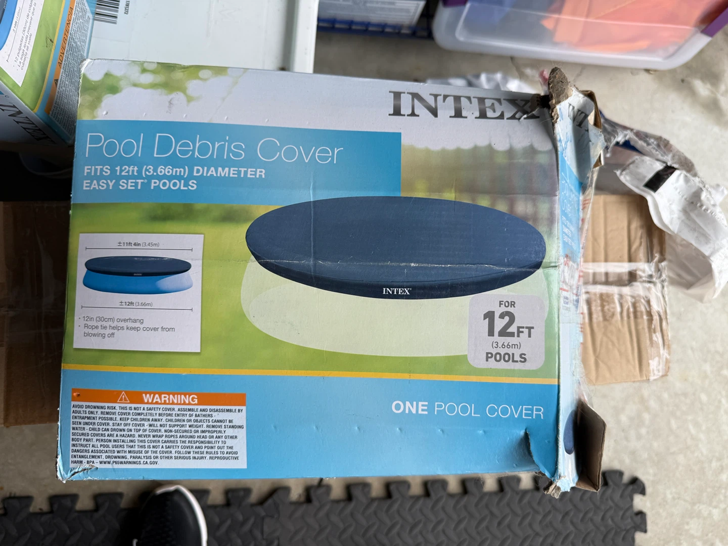INTEX Pool Debris Cover for 12ft