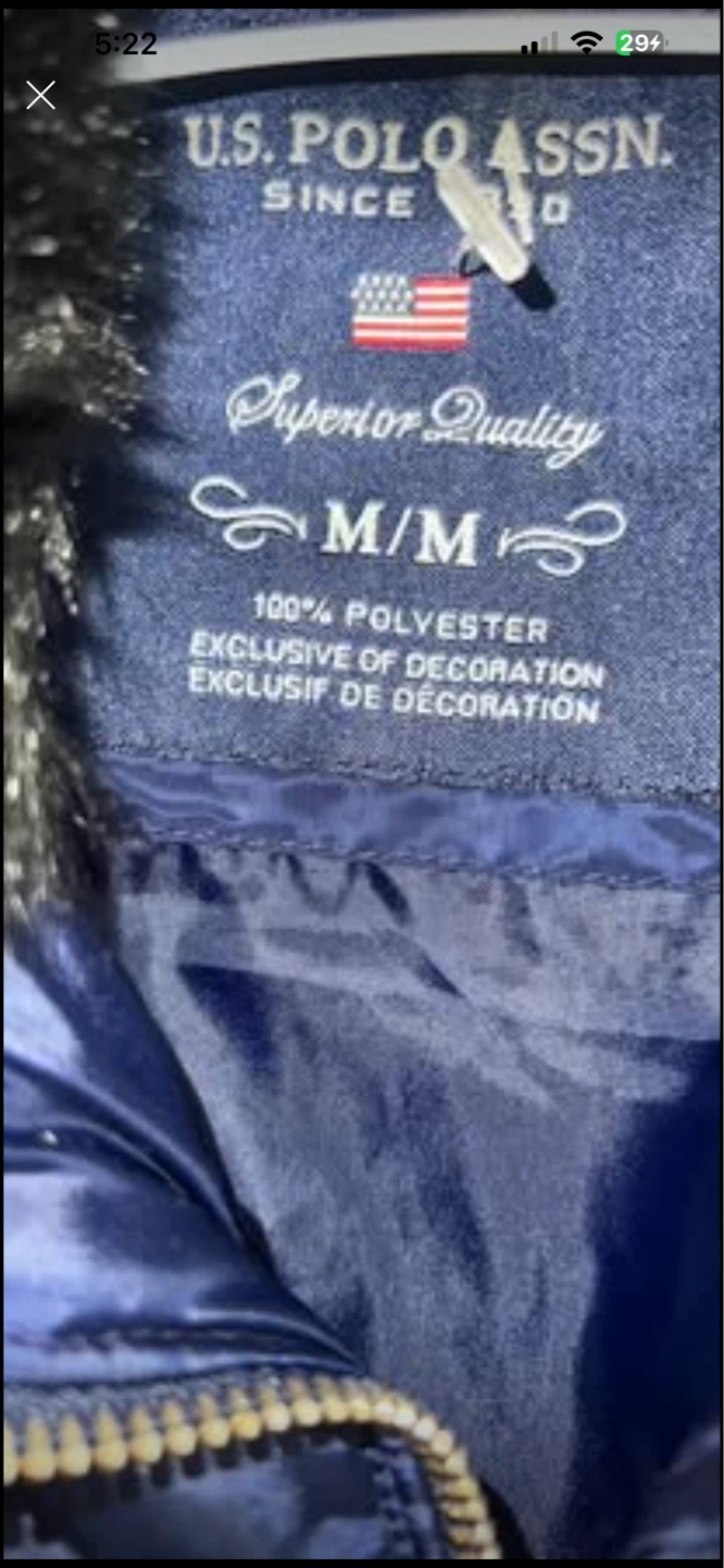 U.S. Polo Assn. Puffer Vest - Navy - M/M - photo 2