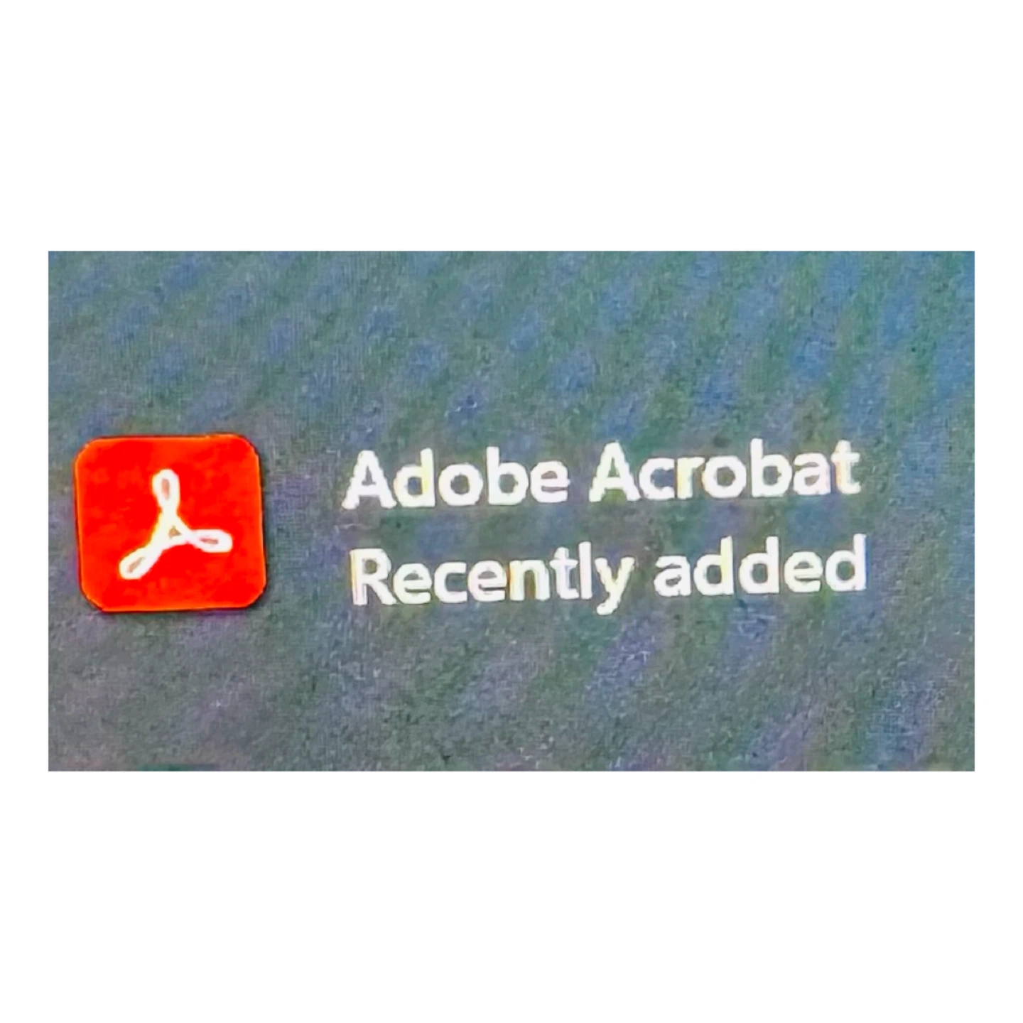 Adobe Acrobat free trail