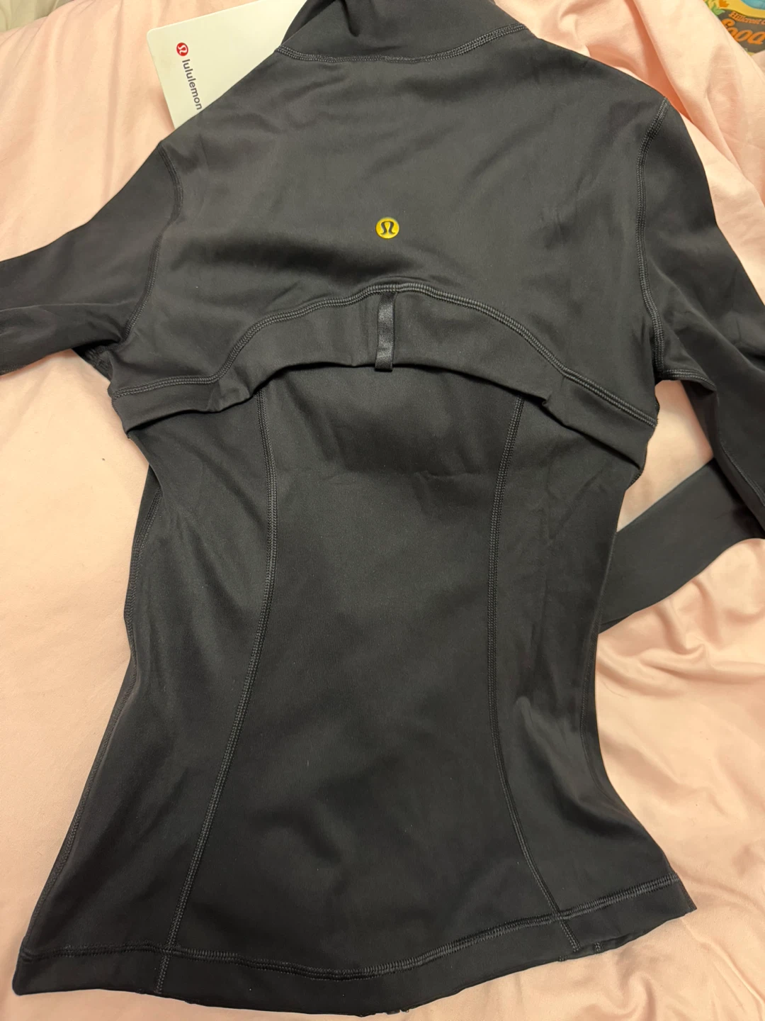 Lululemon define jacket in black and gold size 2 small - photo 3