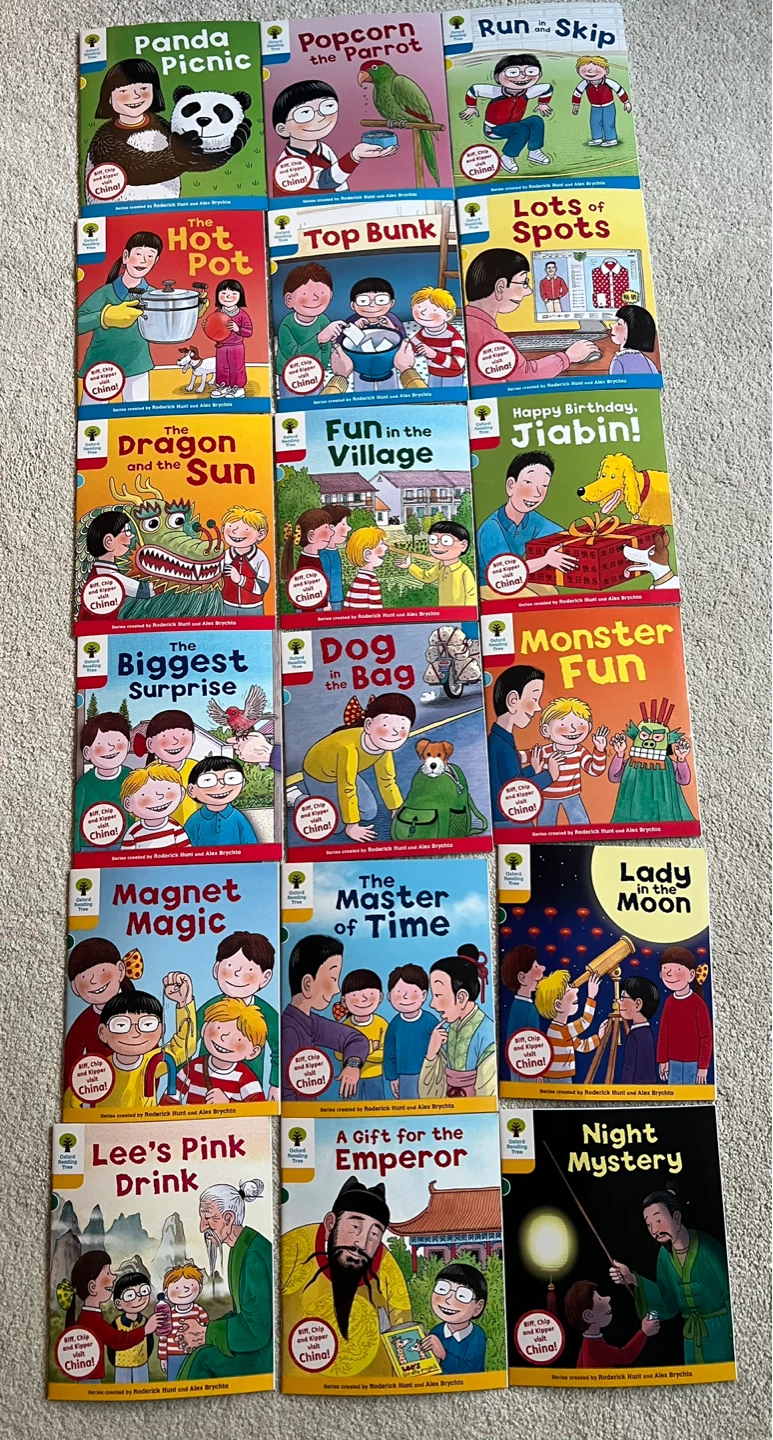 Authentic Oxford Reading Tree - Biff, Chip & Kipper - 15 Books