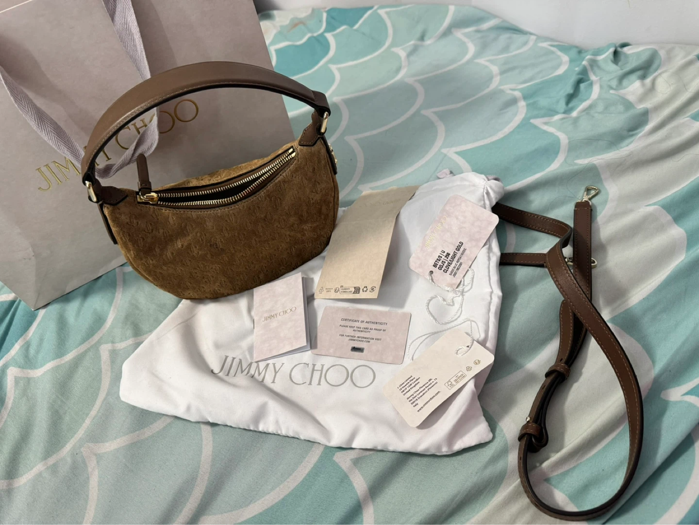 Authentic Jimmy Choo Hobo Bag