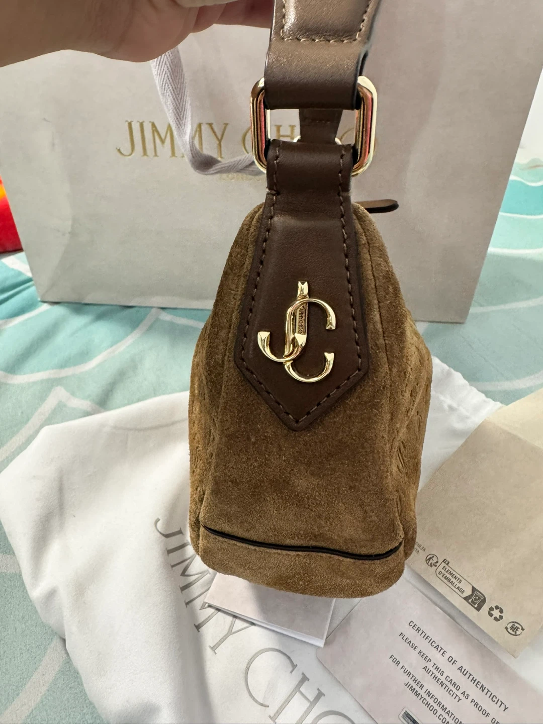 Authentic Jimmy Choo Hobo Bag - photo 3