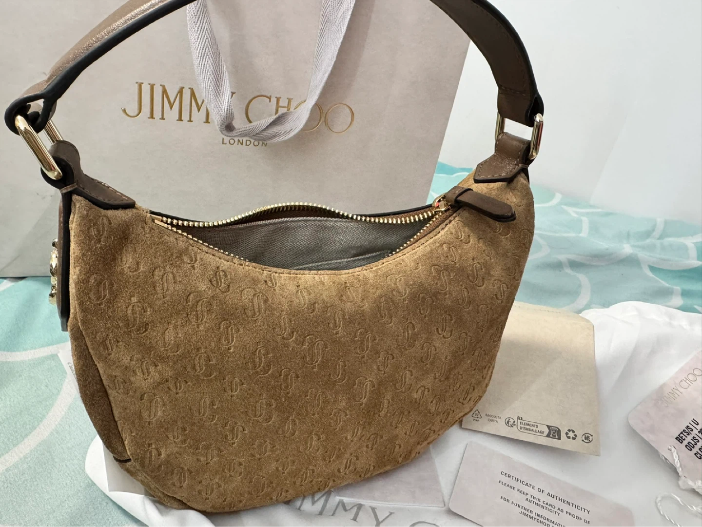 Authentic Jimmy Choo Hobo Bag - photo 2