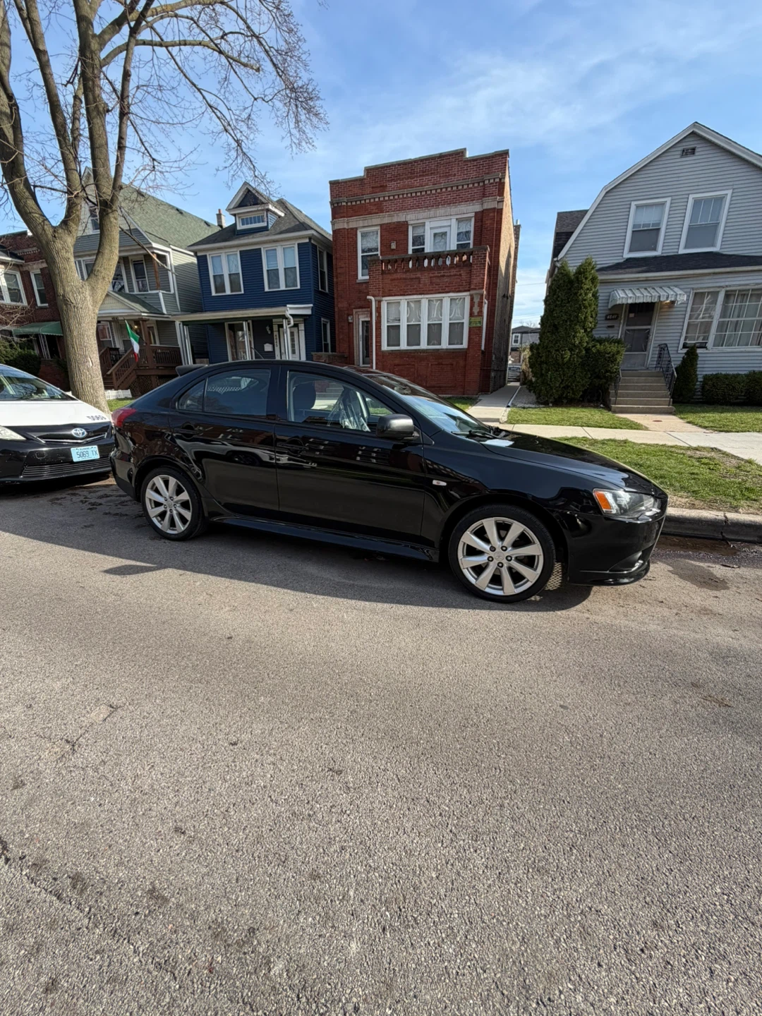 Black Mitsubishi Lancer 4-Door Sedan - photo 2