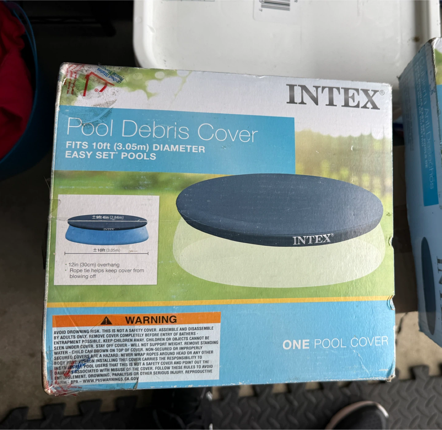 INTEX Pool Debris Cover - 10ft Diameter