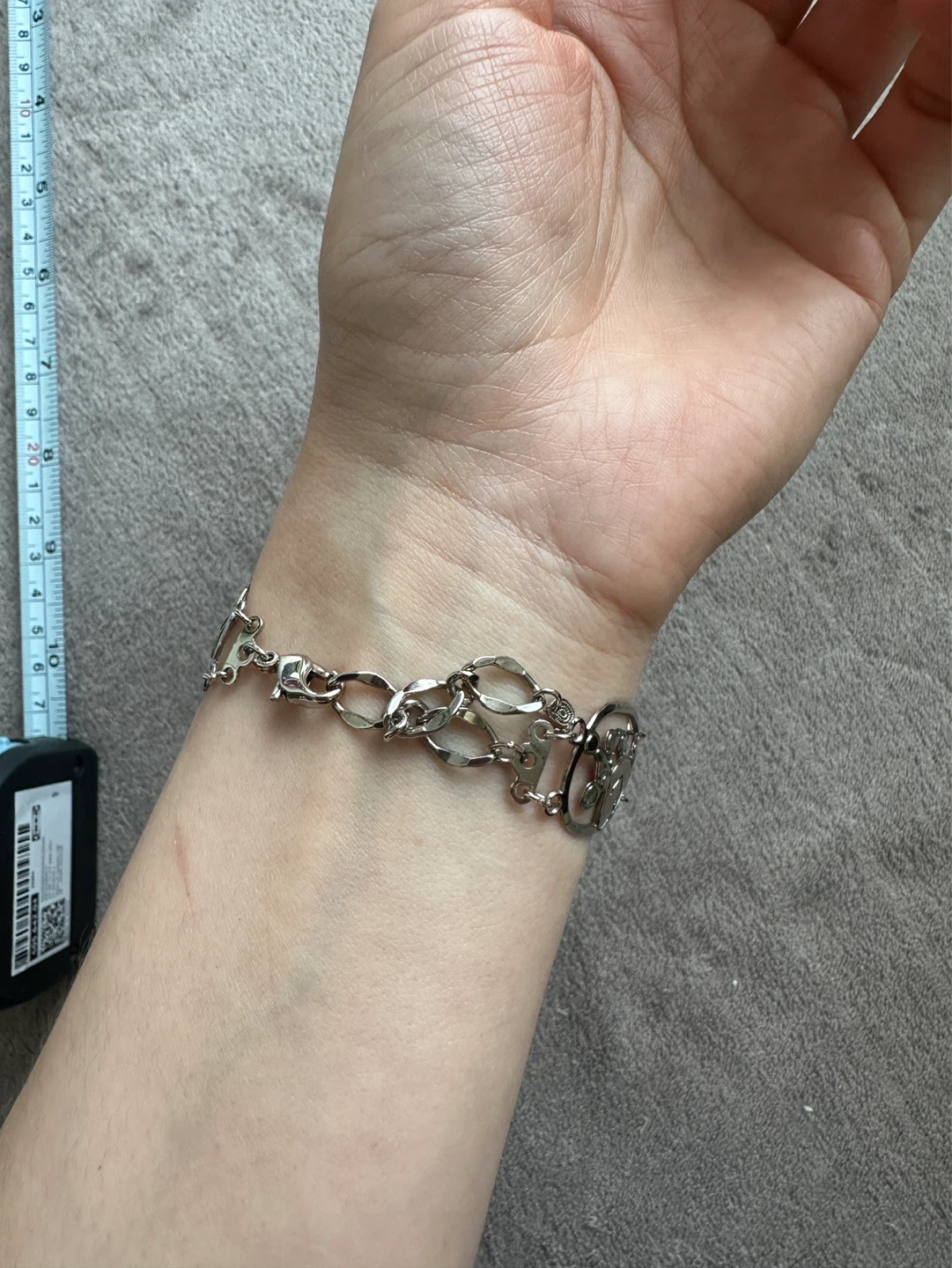 Poodle Dog silver tone bracelet - photo 2