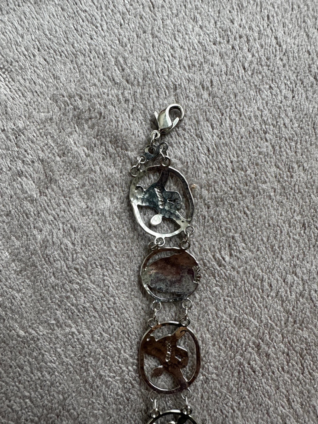 Poodle Dog silver tone bracelet - photo 4