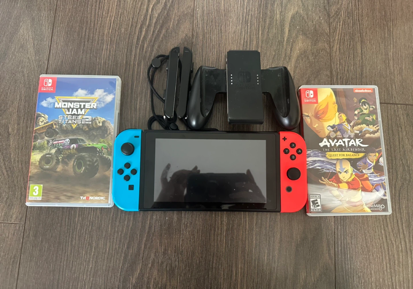 Nintendo Switch 1  with Games and togo case - photo 3