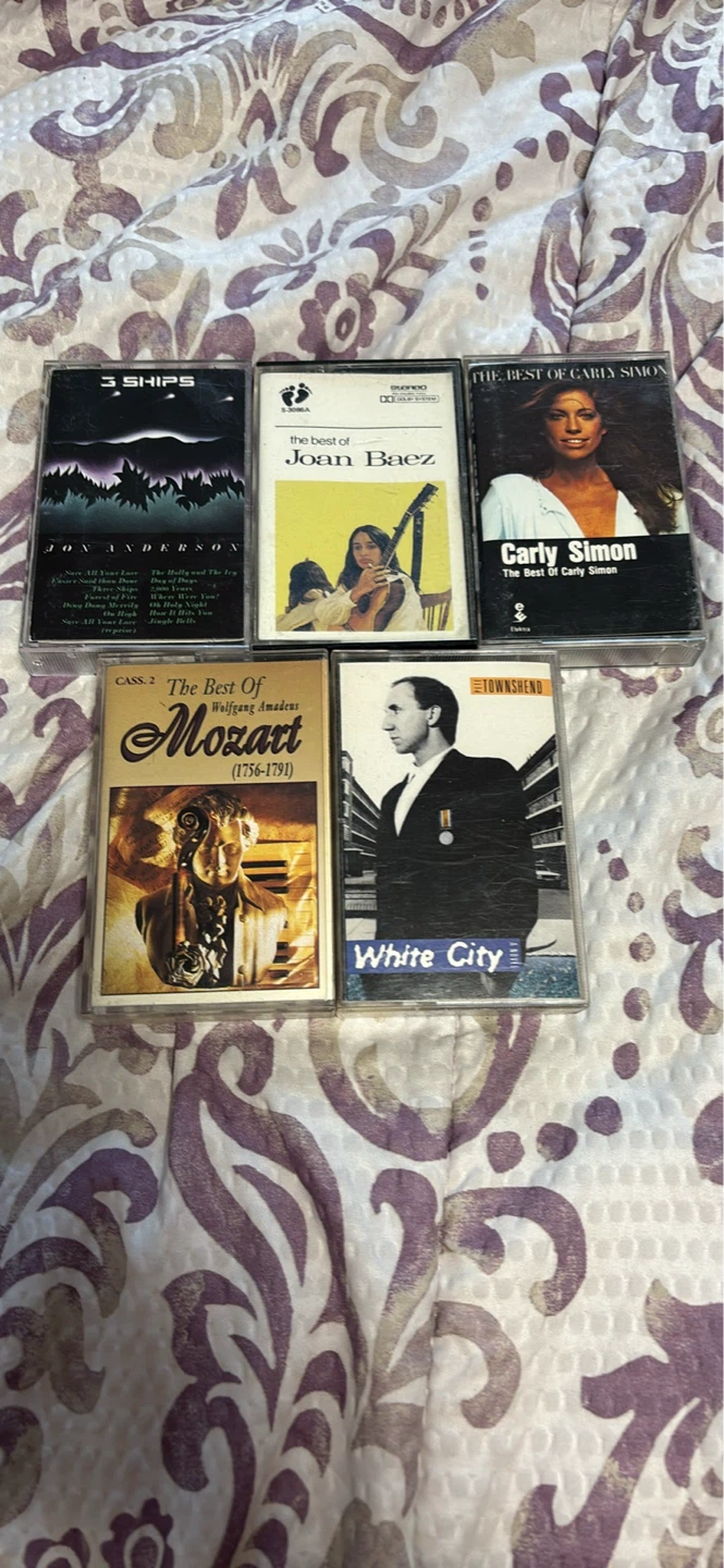 Small music cassette tape lot