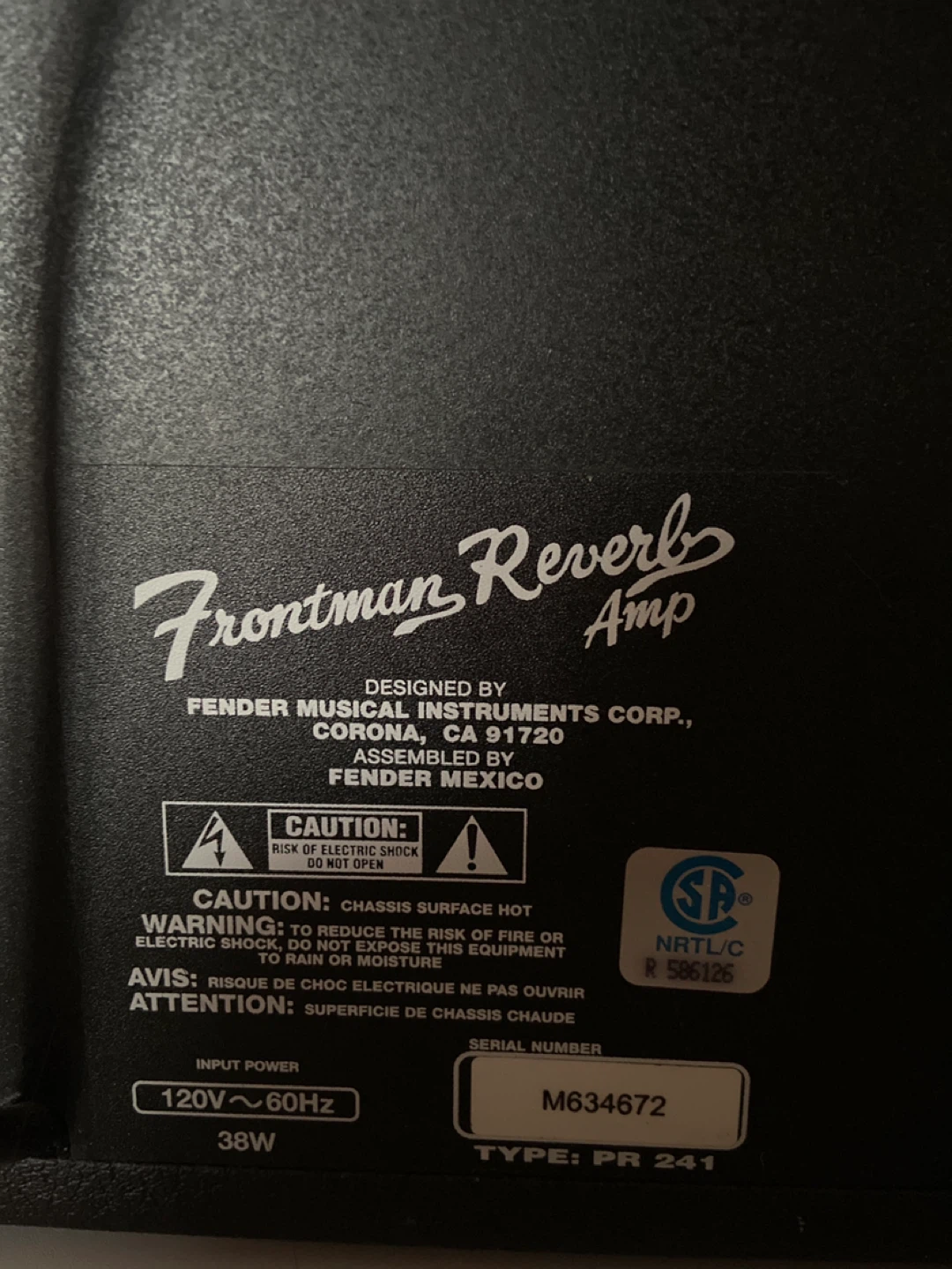Fender Guitar Amp - photo 4