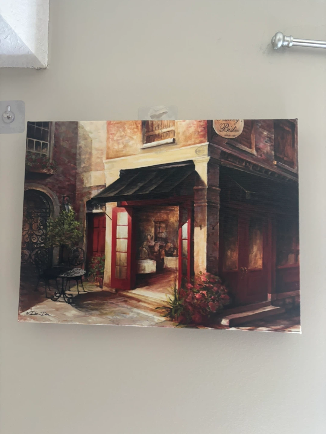 French Bistro Canvas Wall Art