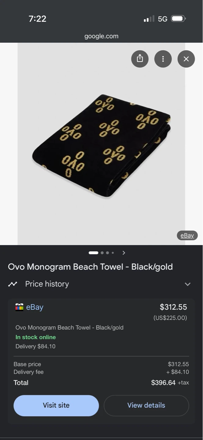OVO Owl Towel - Autumn Glory