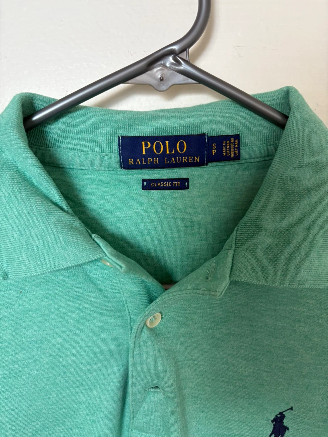 Polo Ralph Lauren Classic Fit Polo Shirt - Green - Size S - photo 2