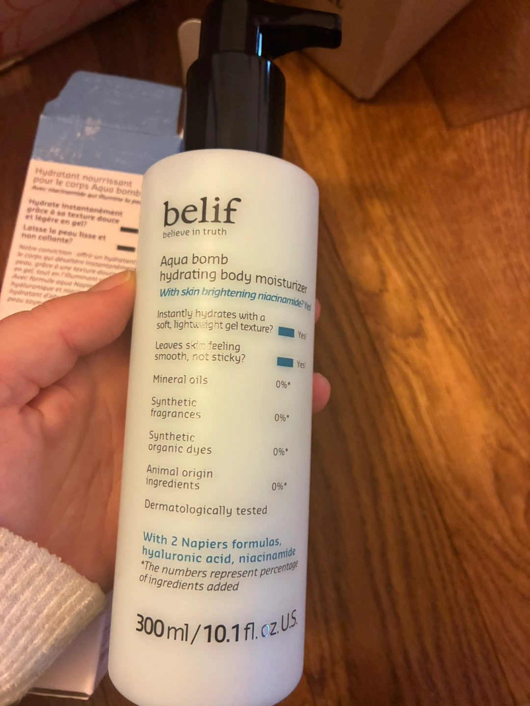 Belif Aqua Bomb Hydrating Body Moisturizer - photo 5