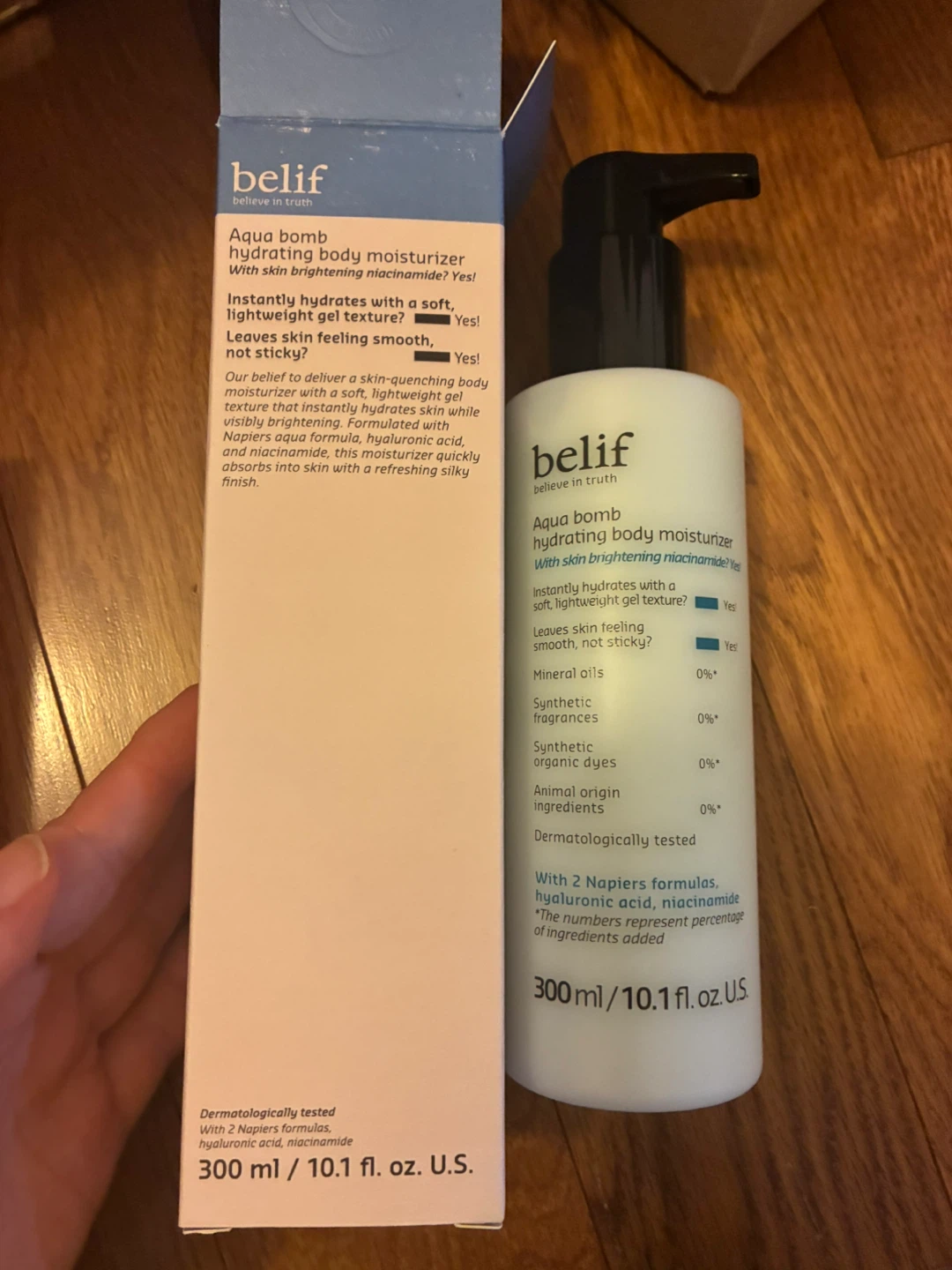 Belif Aqua Bomb Hydrating Body Moisturizer