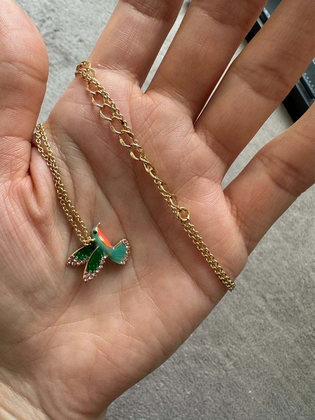 Kate Spade Hummingbird Pendant Necklace - photo 3
