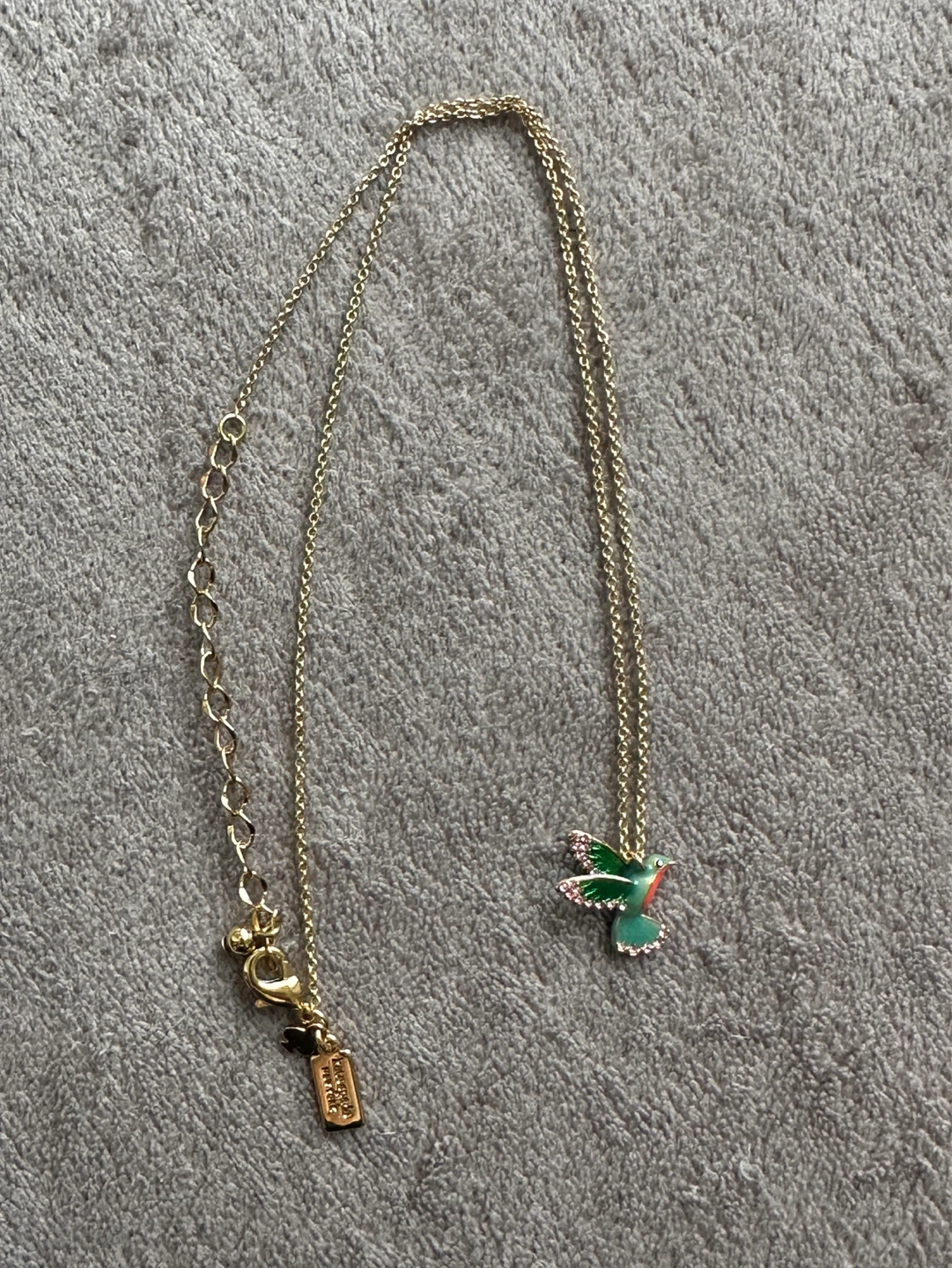Kate Spade Hummingbird Pendant Necklace - photo 4