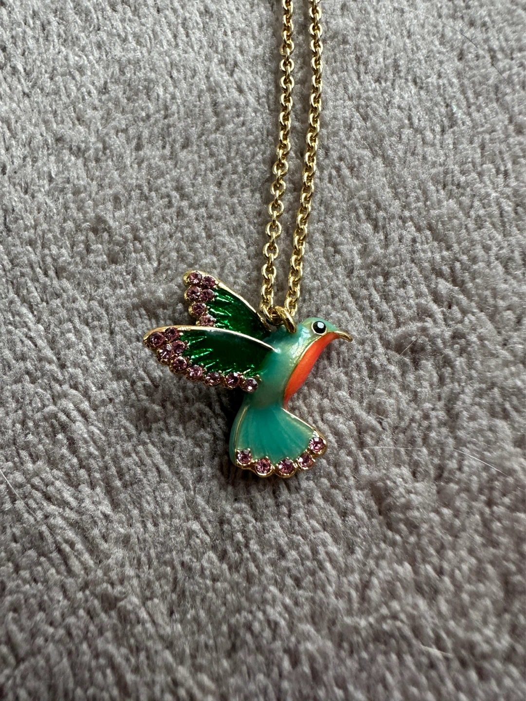 Kate Spade Hummingbird Pendant Necklace
