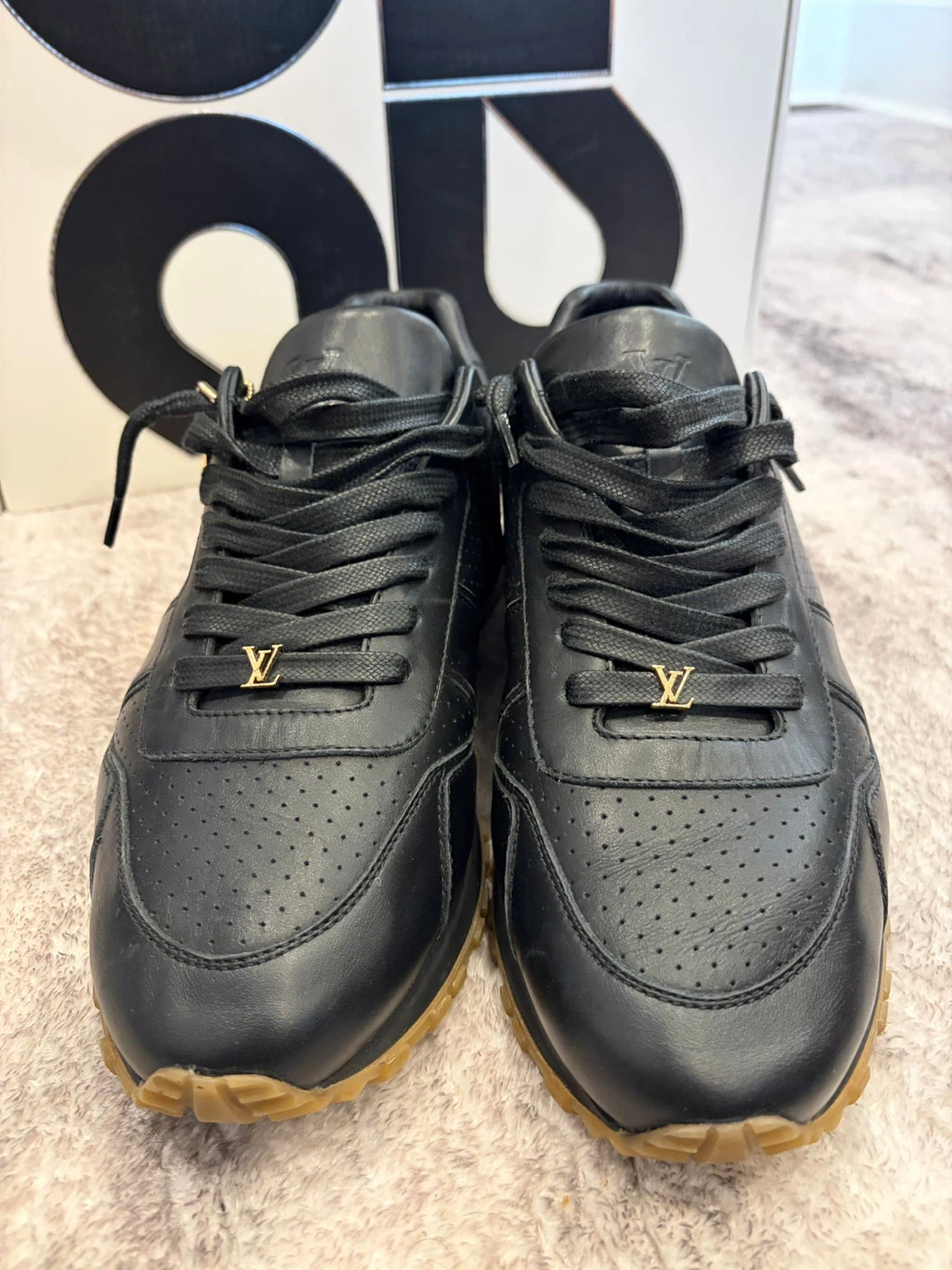 Louis Vuitton x Supreme Leather Sneakers - photo 3