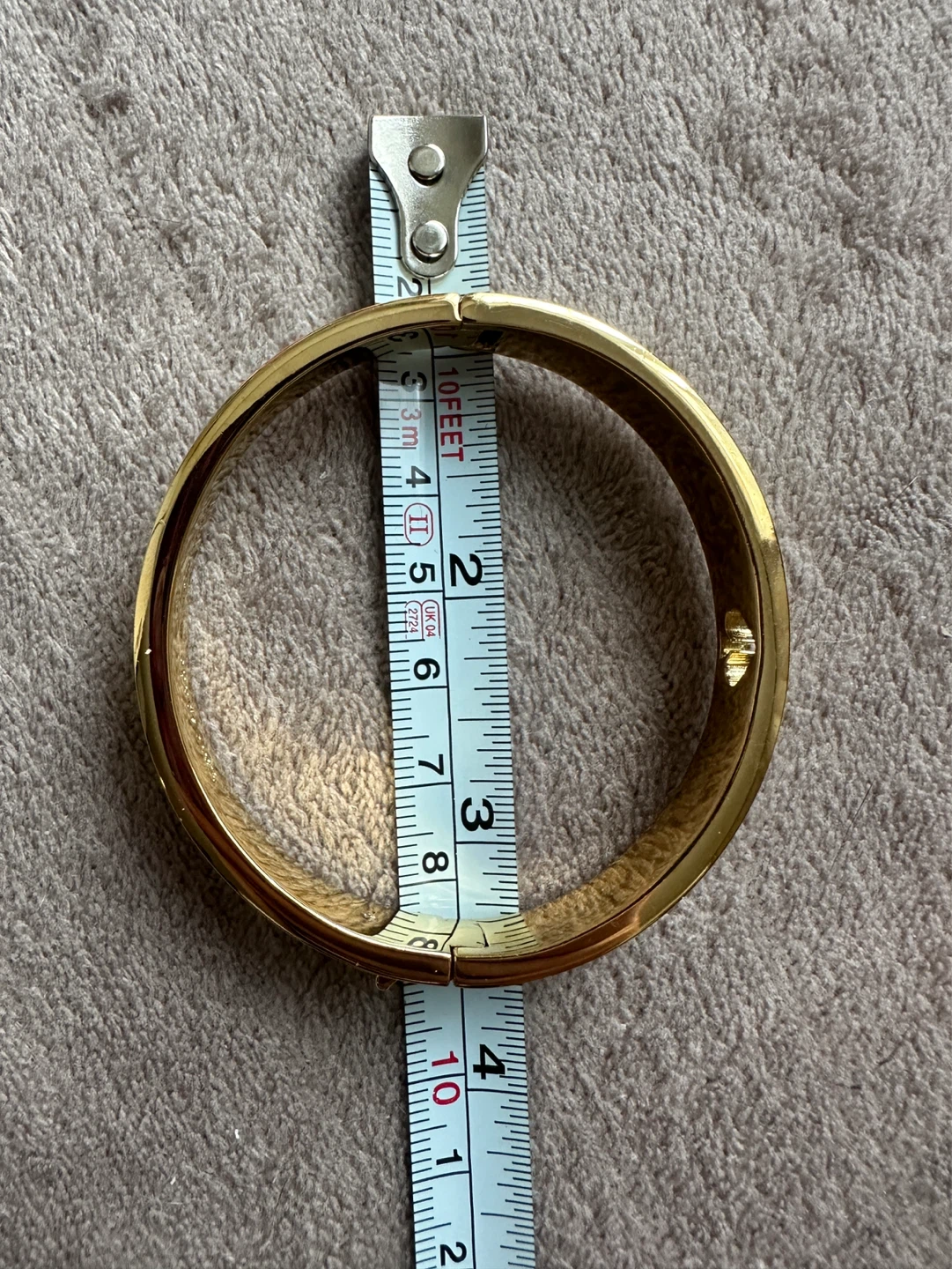 Kate Spade New York Gold Tone Cream Spade Bangle Bracelet - photo 5