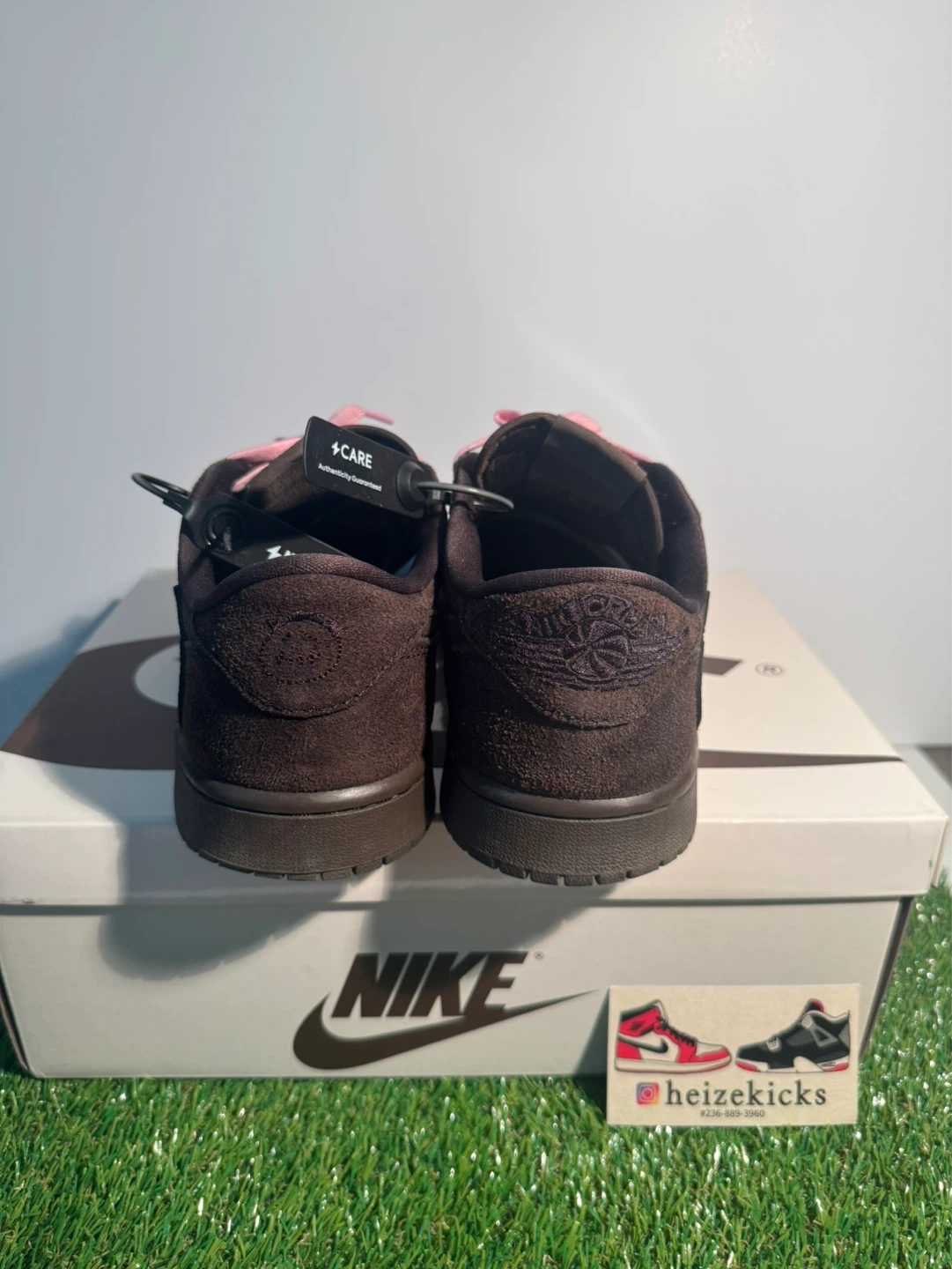 Jordan 1 Low Travis Scott Velvet Brown size 8.5 - photo 4