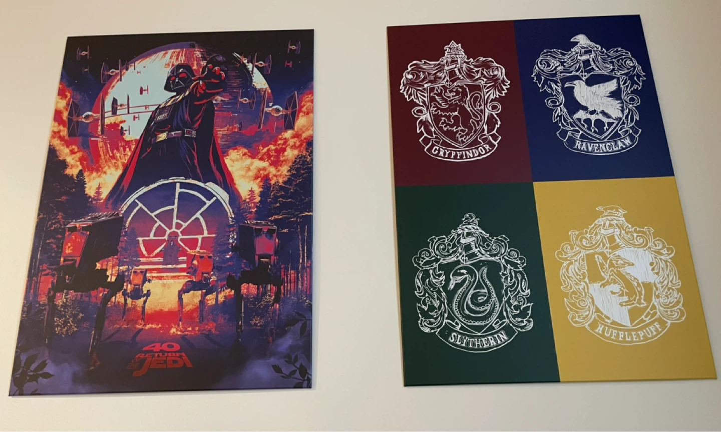 Star Wars & Harry Potter Canvas Prints