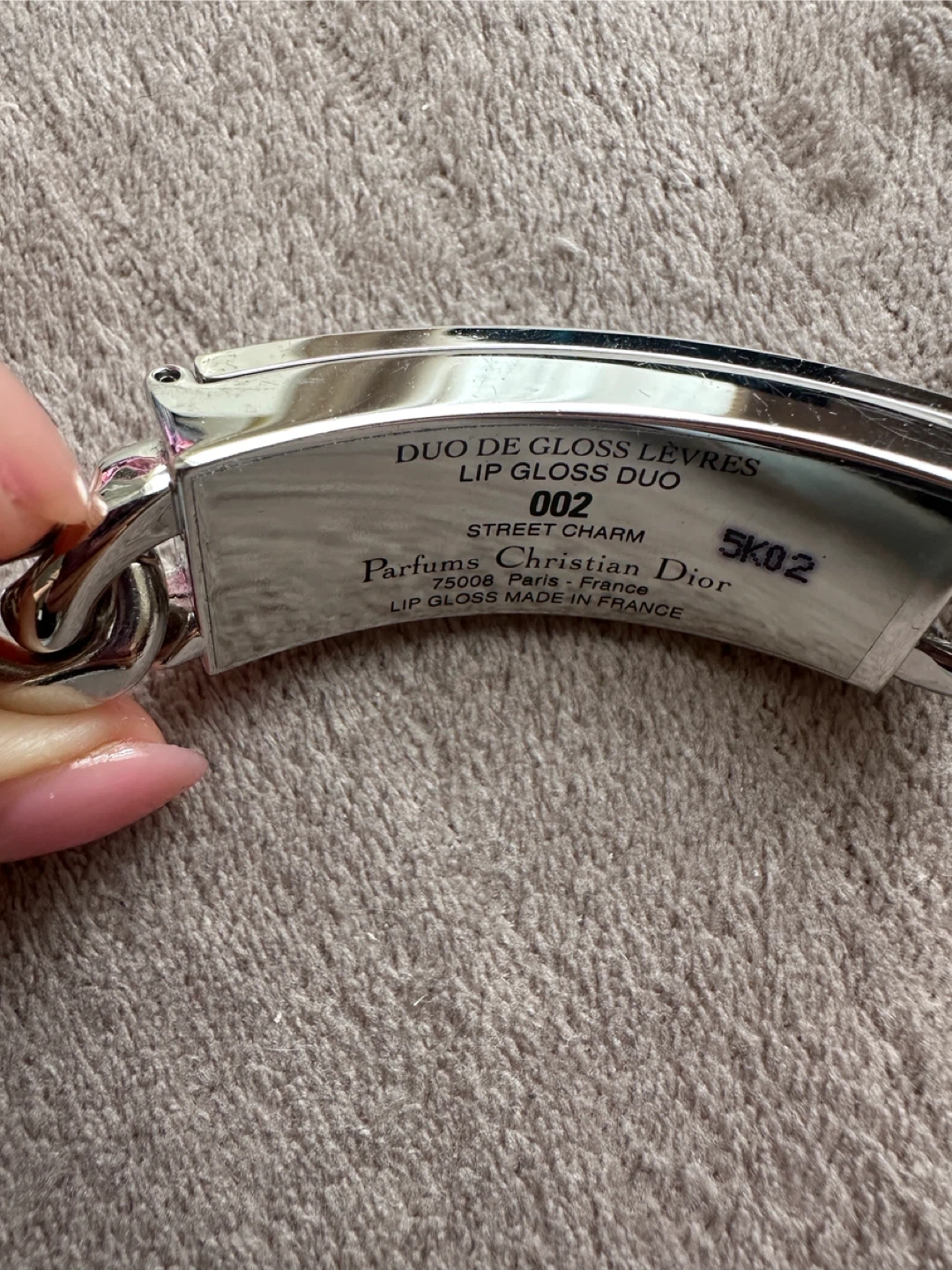 Vintage Dior Street Charm Lip Gloss Duo Bracelet - photo 2
