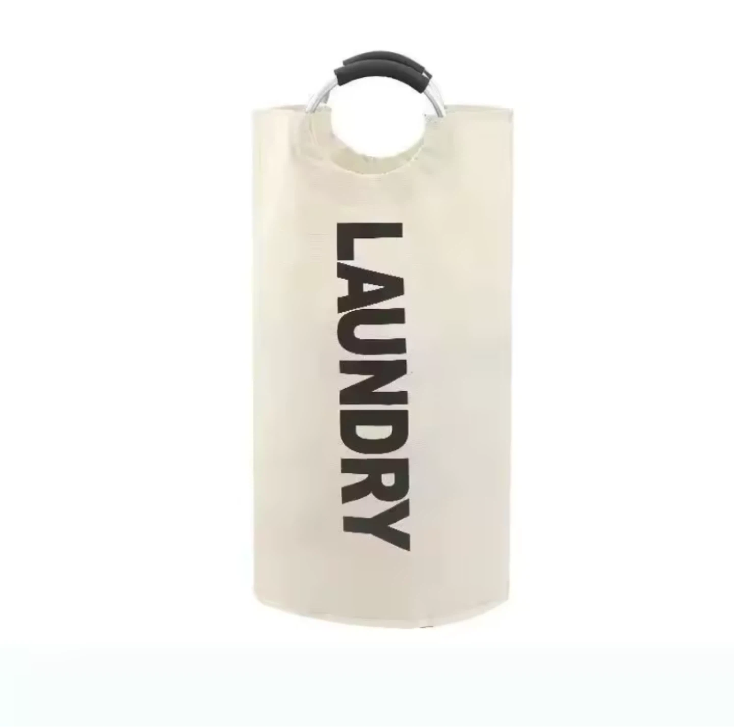Foldable Laundry Hamper Bag with Handles - photo 5