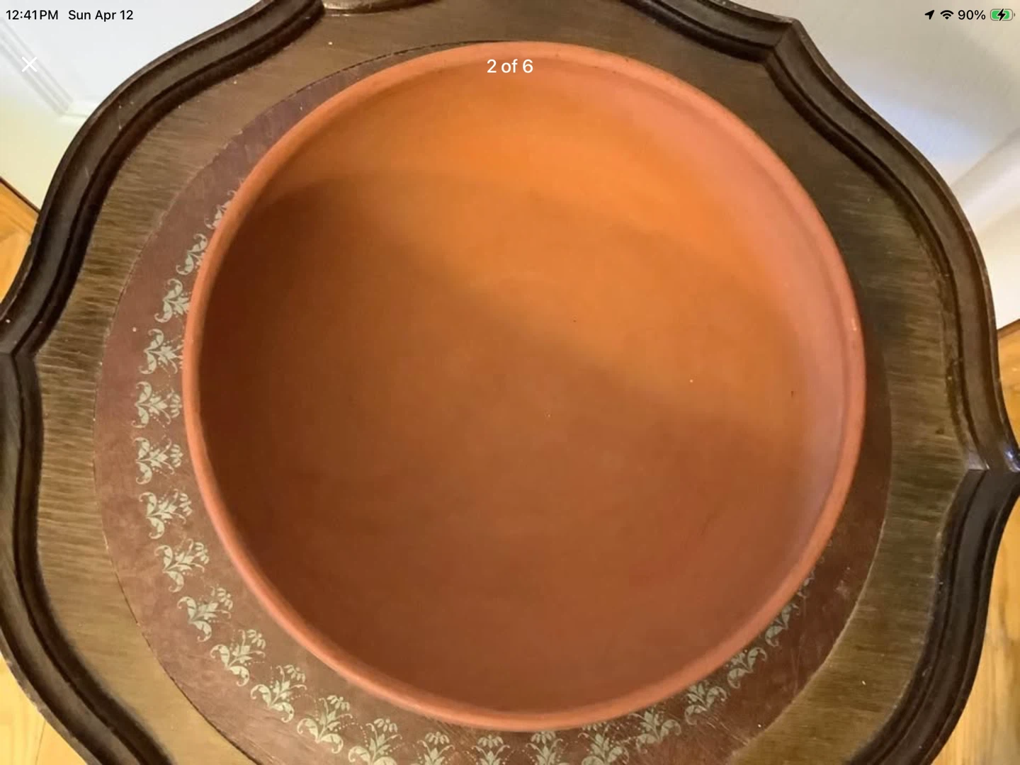 Vtg Hopi Native American Red Clay Pottery by Lucy F. Rodela 🐞 - photo 2