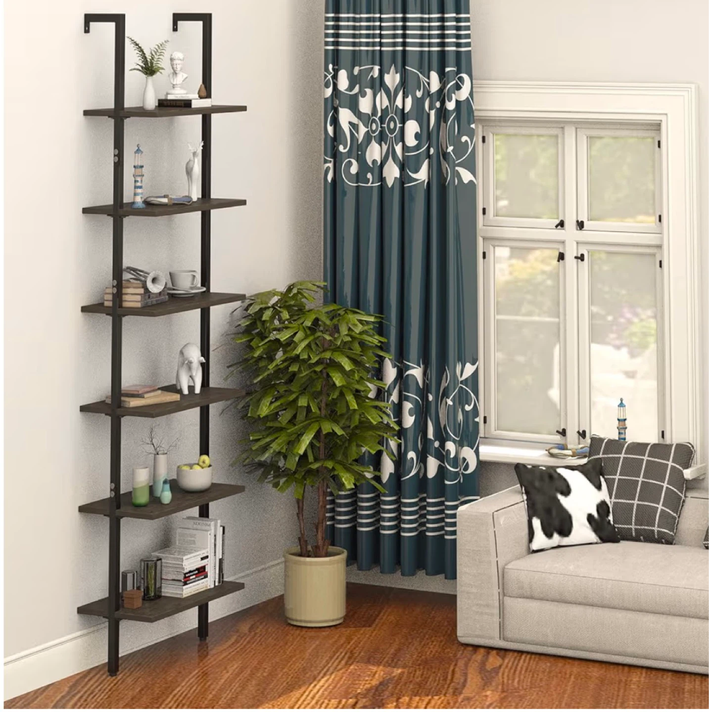 5-Tier Ladder Shelf