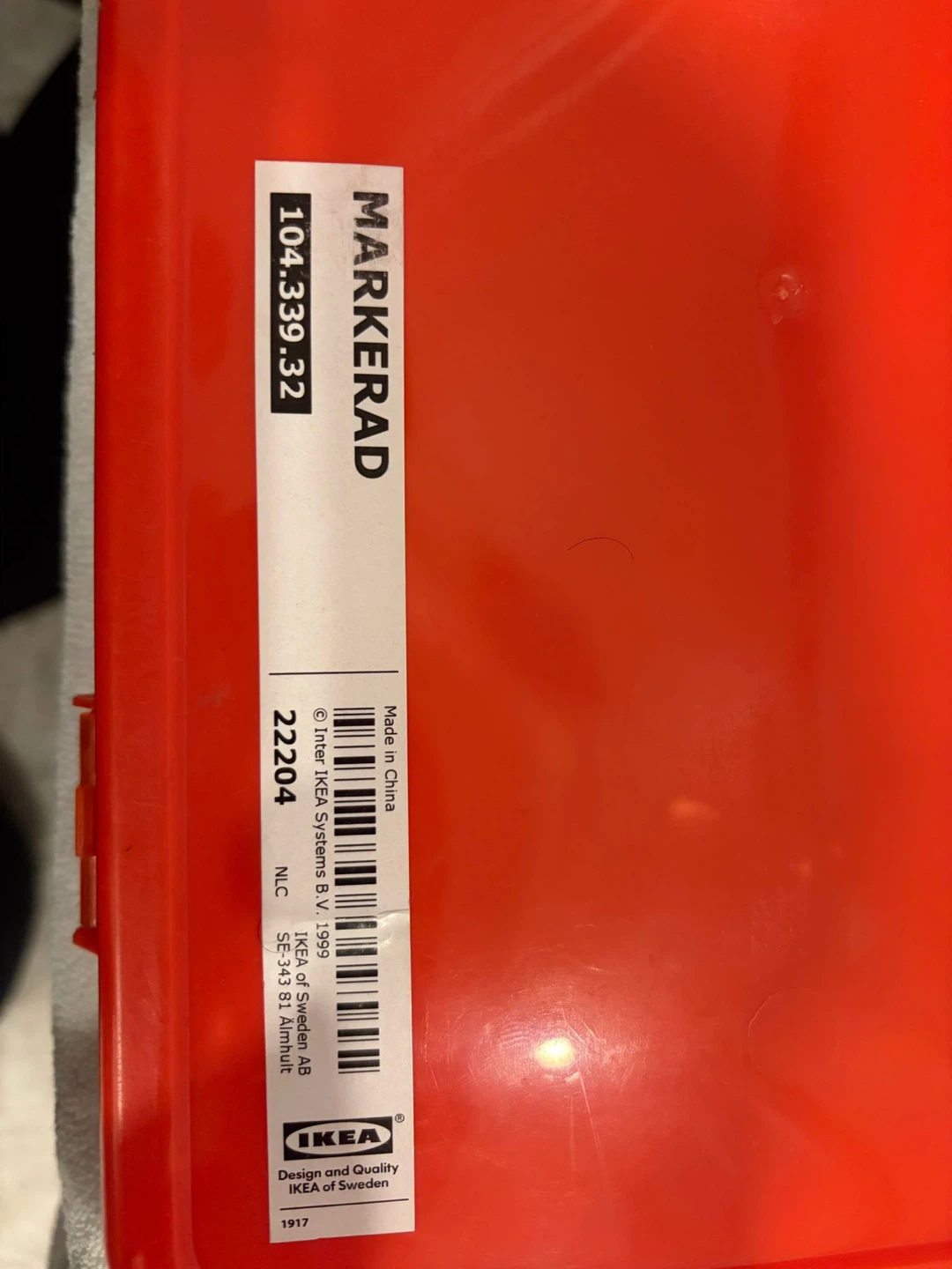 IKEA MARKERAD "HOMEWORK" Toolkit - Orange - photo 3