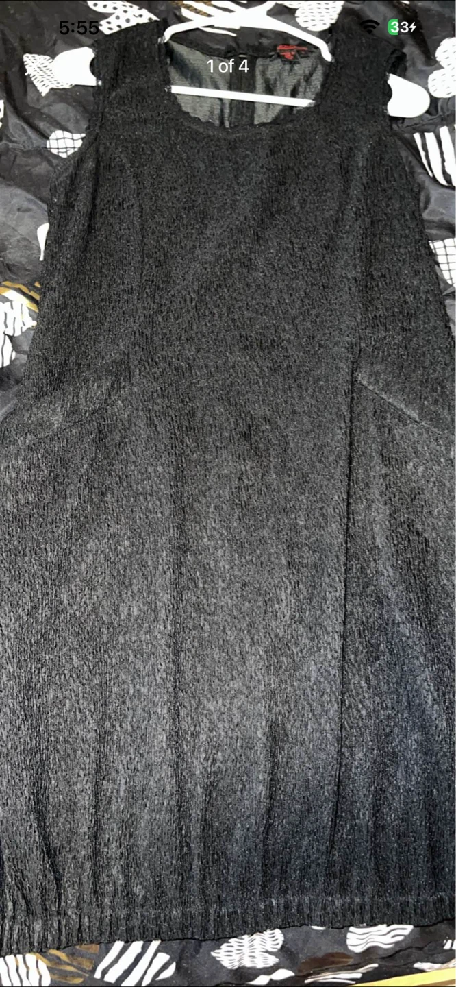 Simon Chang Black Dress Size 6
