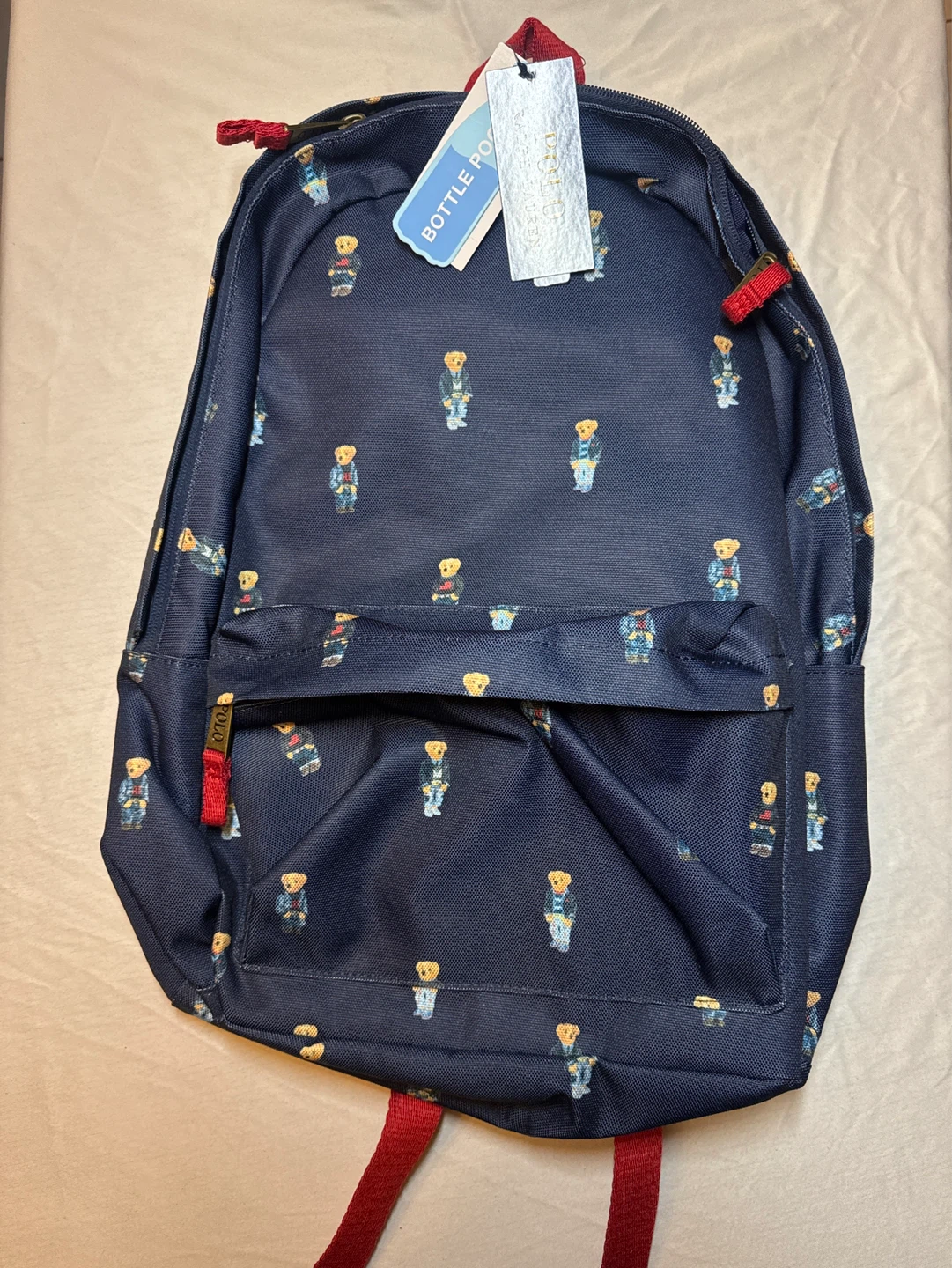 Polo Ralph Lauren Backpack - Navy Bear Print