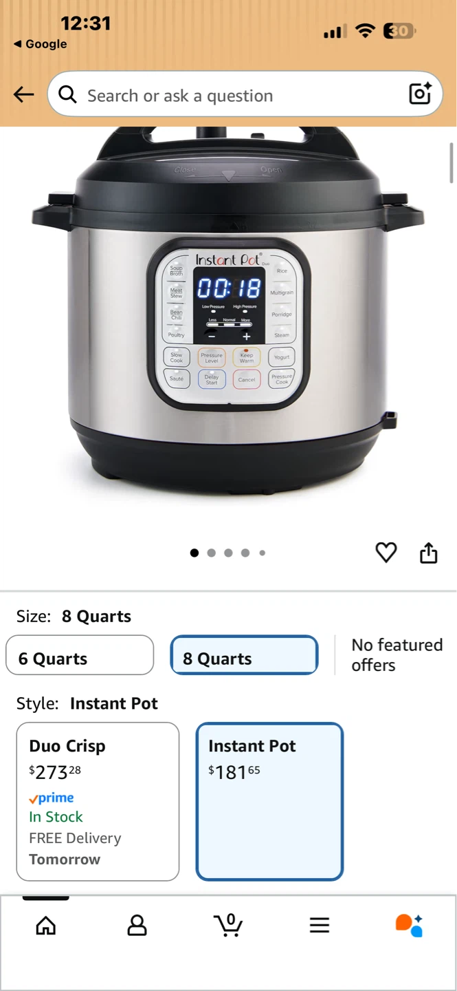 Instant Pot Duo 7-in-1 Programmable Pressure Cooker - photo 5