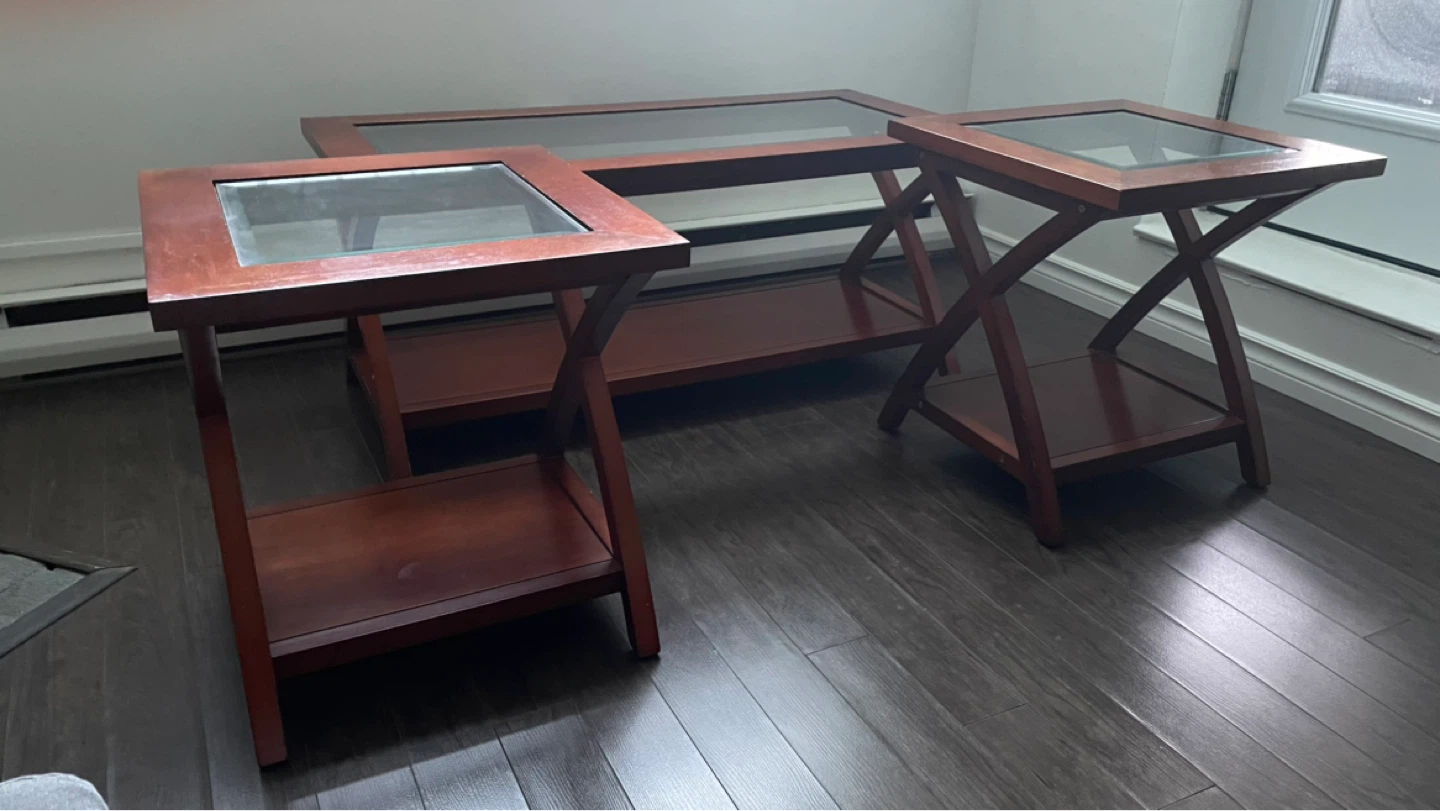 Set of 3 Coffee Tables - photo 2