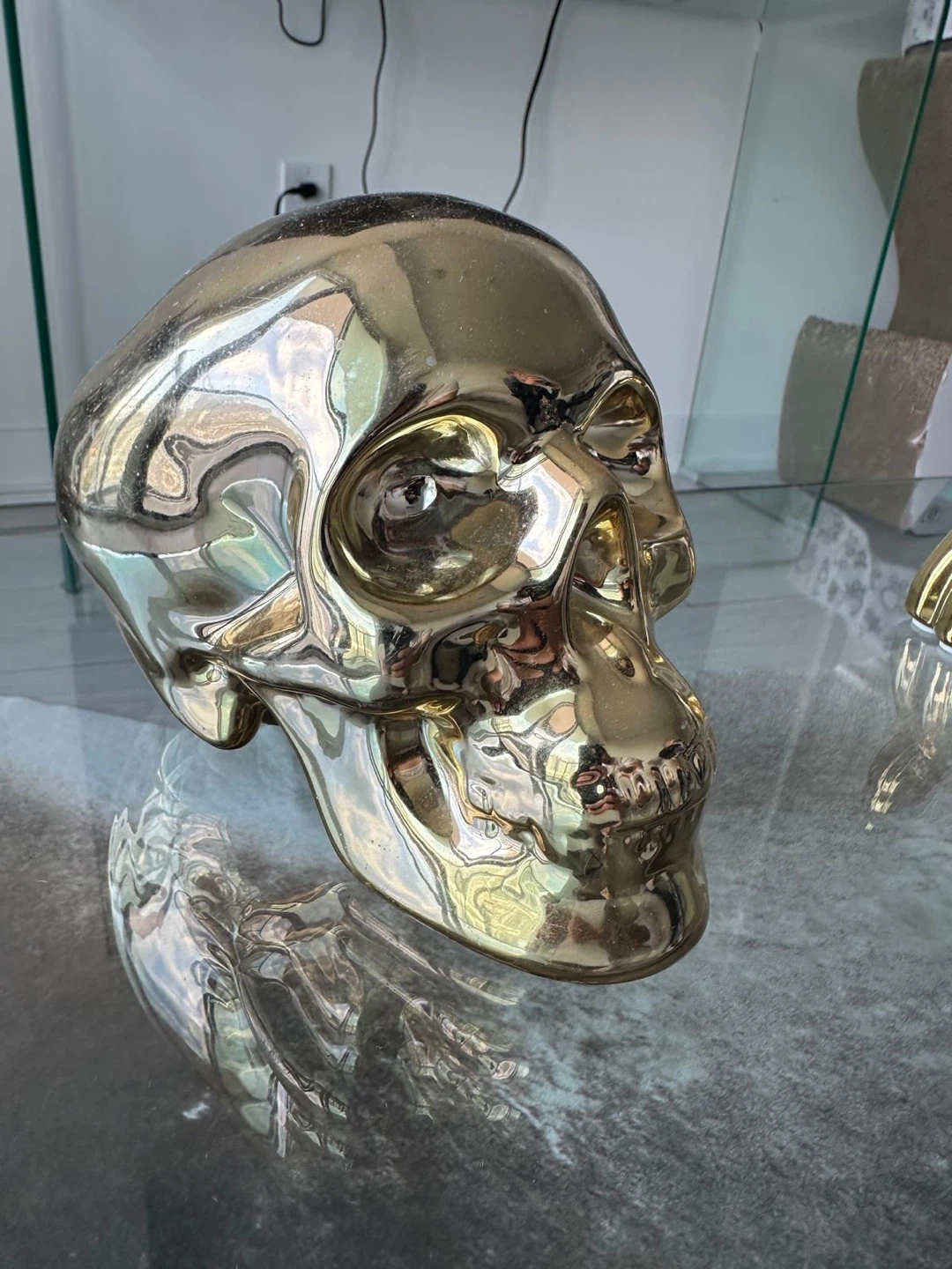 Steven and Chris Gold Skull Decor - photo 2