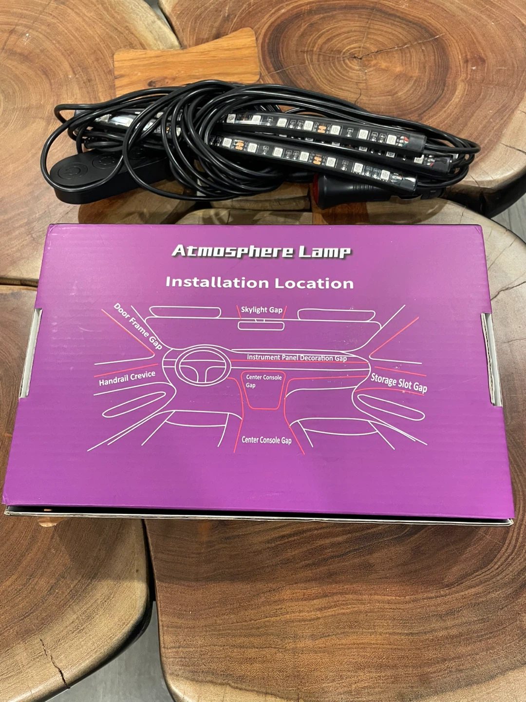 MAODANER Atmosphere Lamp LED Interior Car Light Kit - photo 2