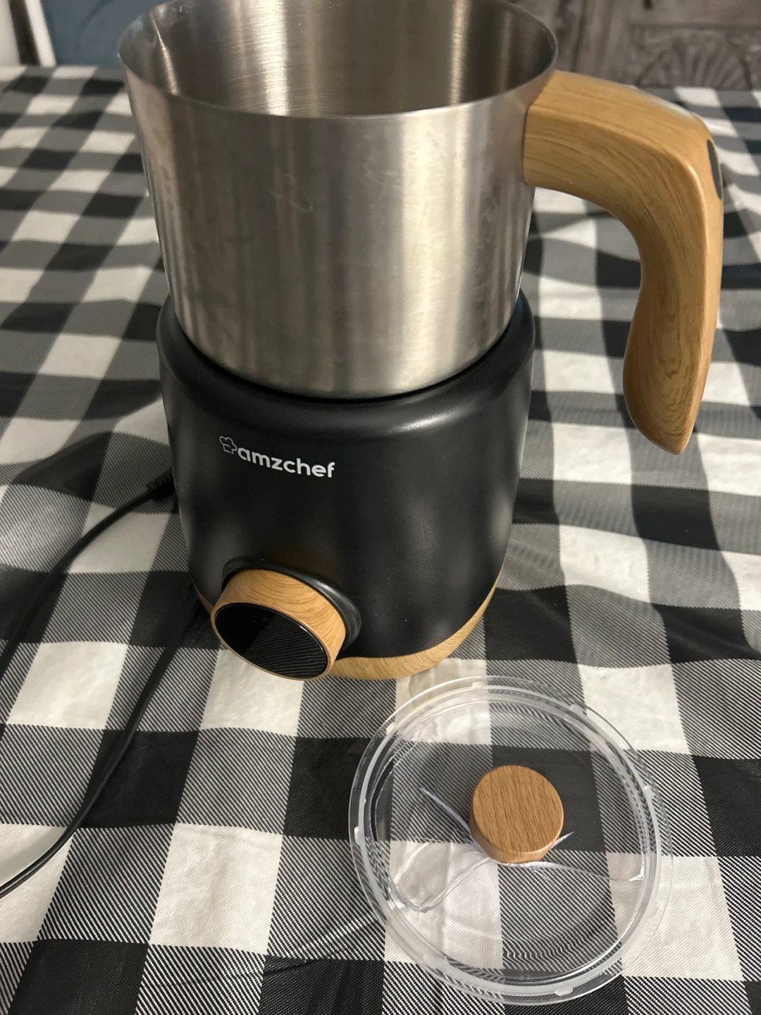 Amzchef Electric Milk Frother