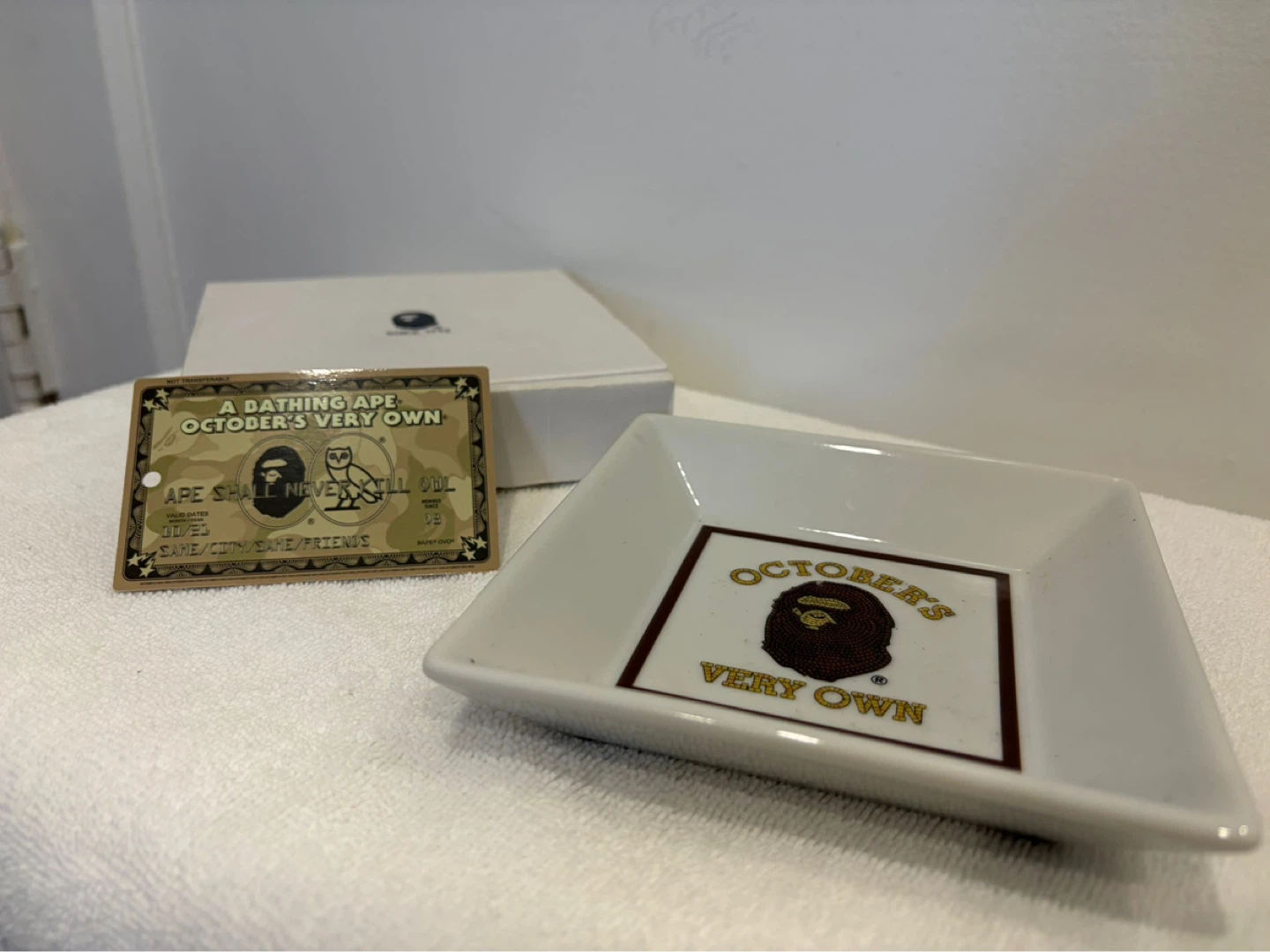 A Bathing Ape x October's Very Own Ceramic Dish