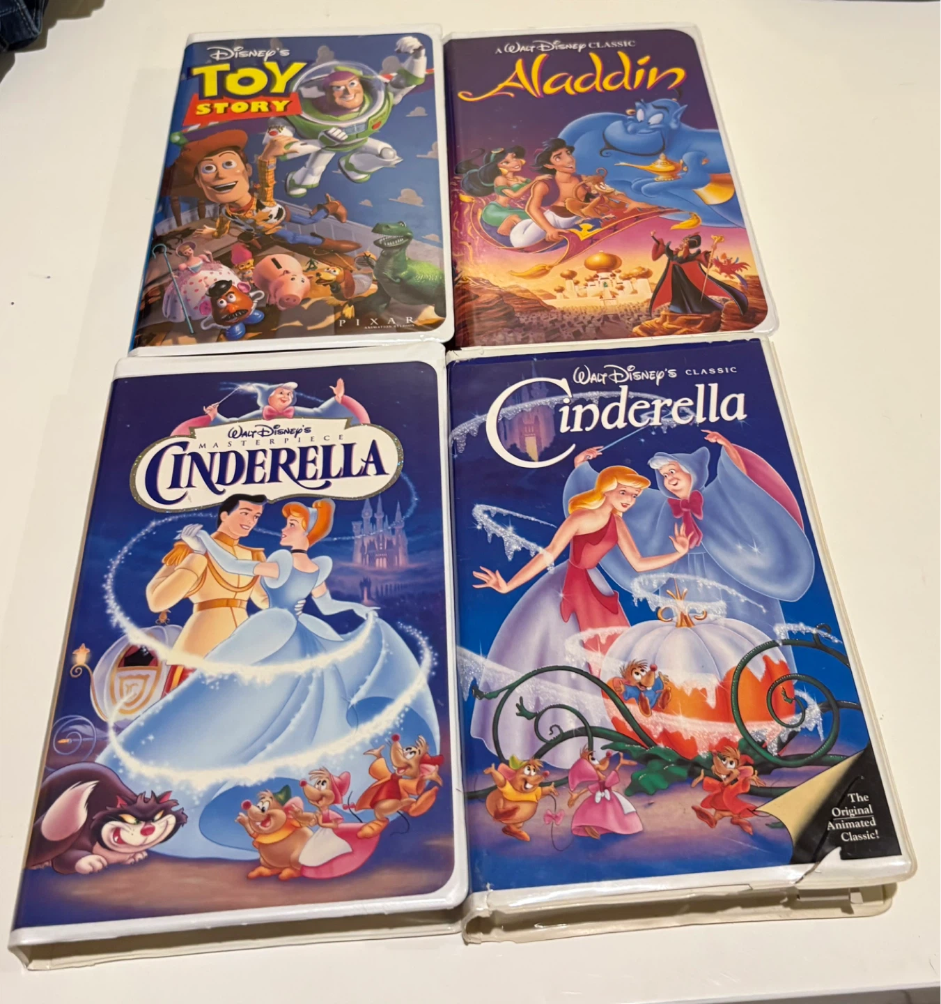 Collection of Disney and Warner Bros. Classic VHS Tapes