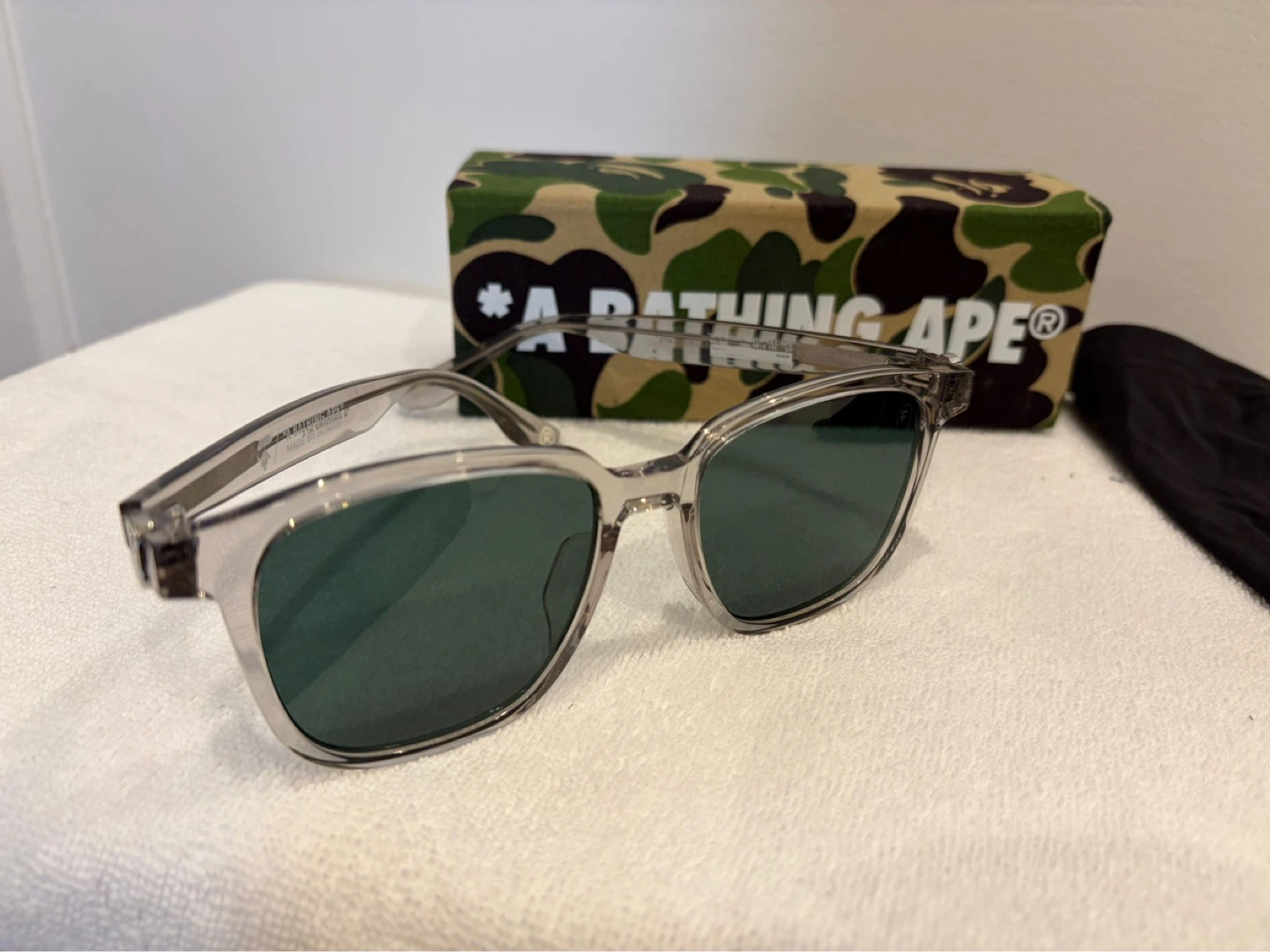 A Bathing Ape Sunglasses with Case