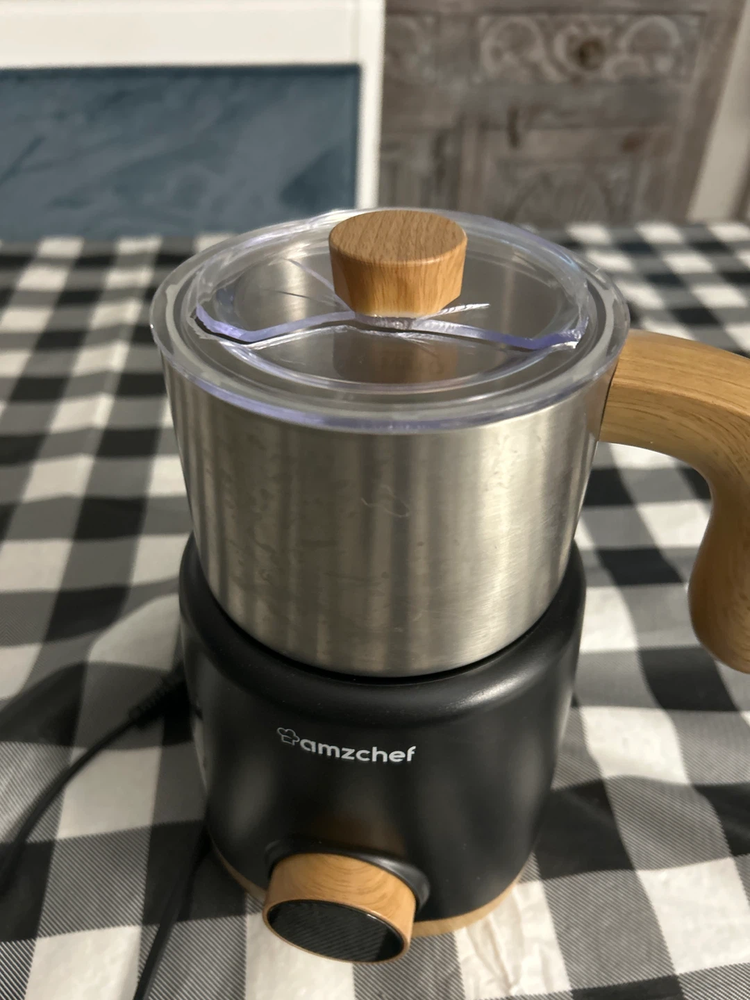 Amzchef Electric Milk Frother - photo 2