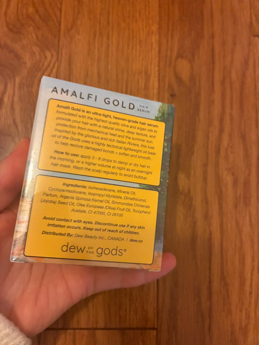 Dew of the Gods Amalfi Gold Hair Serum 1.01 fl. oz. - photo 3