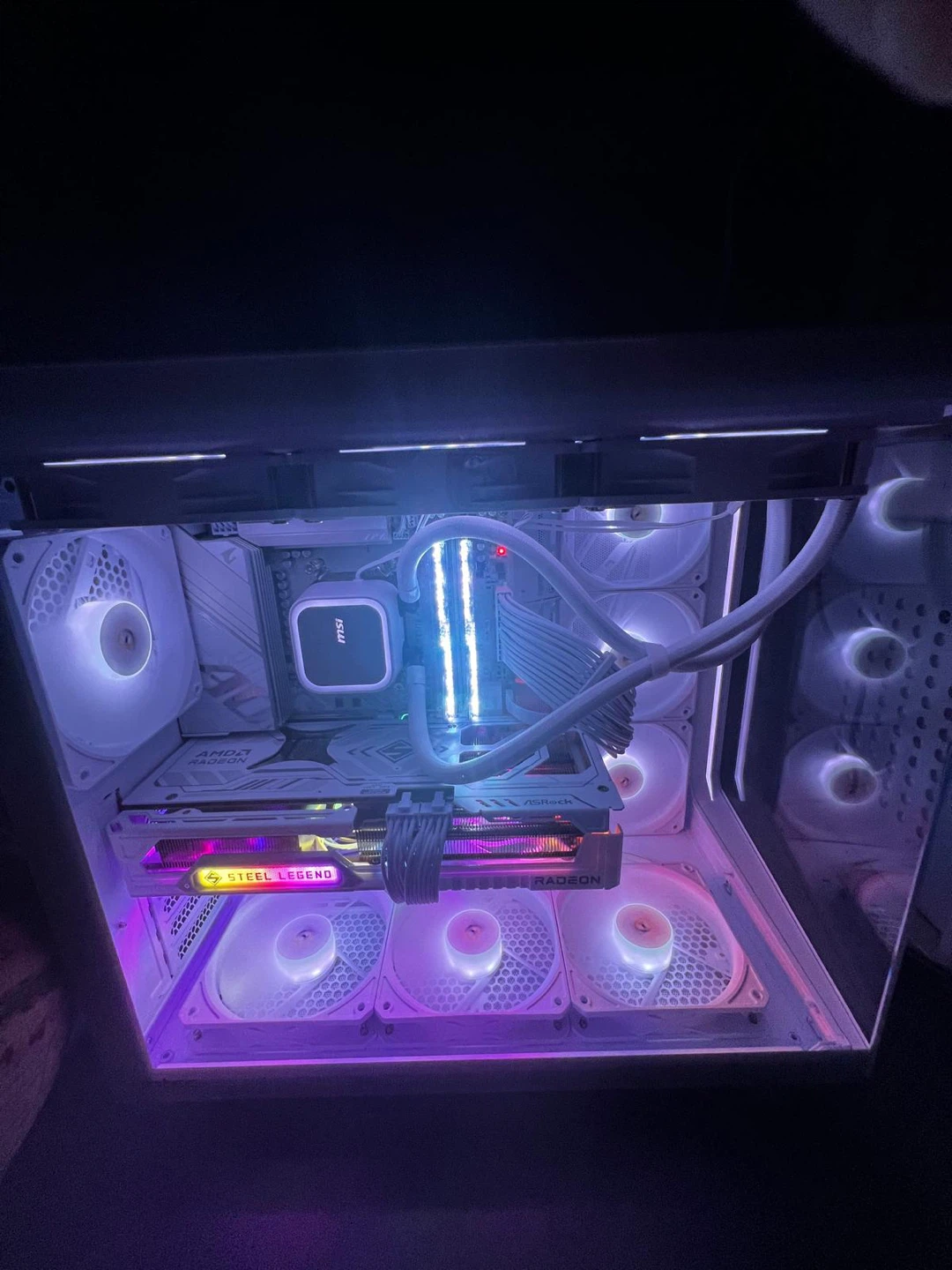 🔥 FOR SALE: White RGB High-End Gaming PC - photo 2