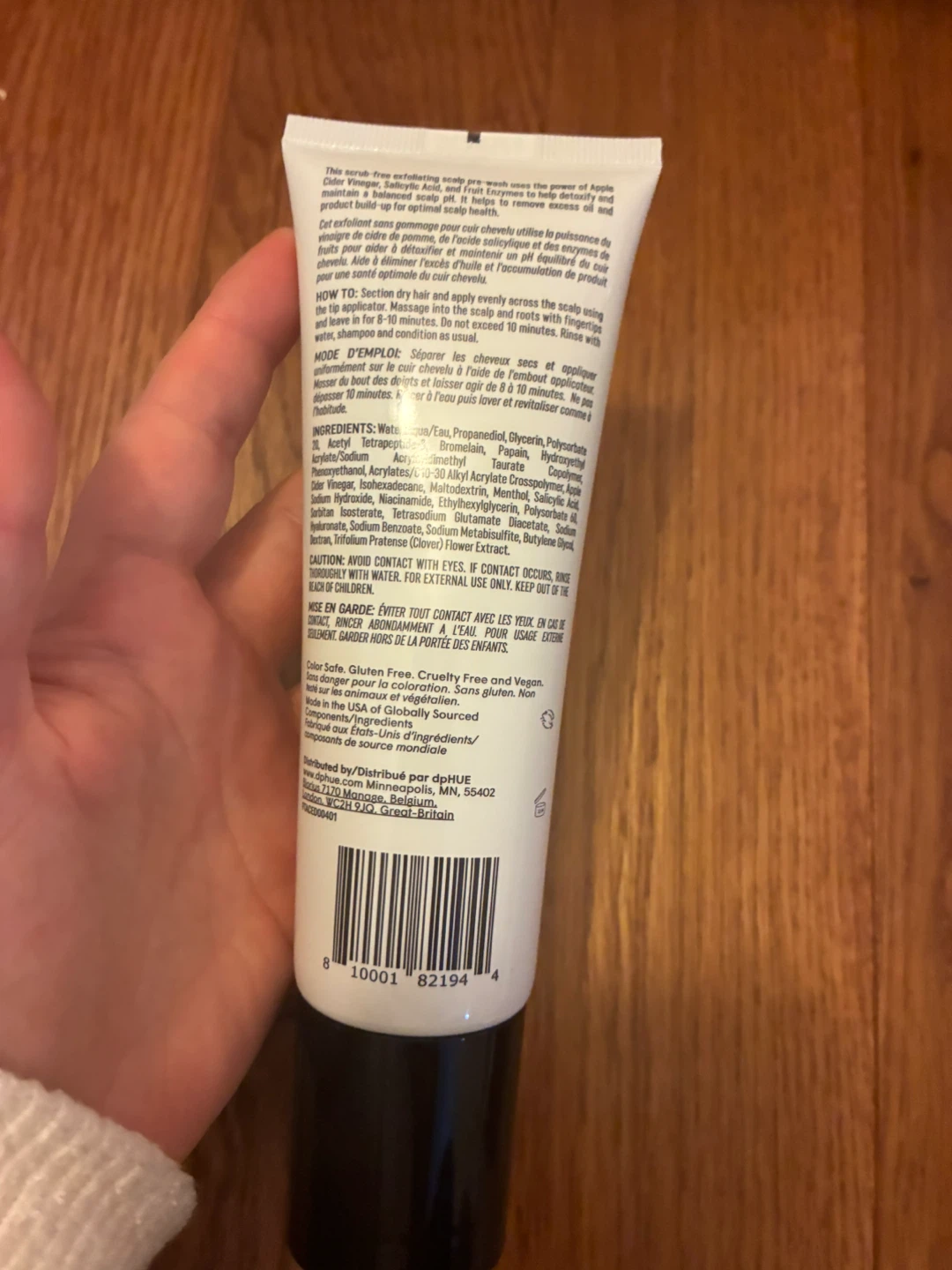 dpHUE ACV Exfoliating Scalp Detox Pre-Wash - photo 2