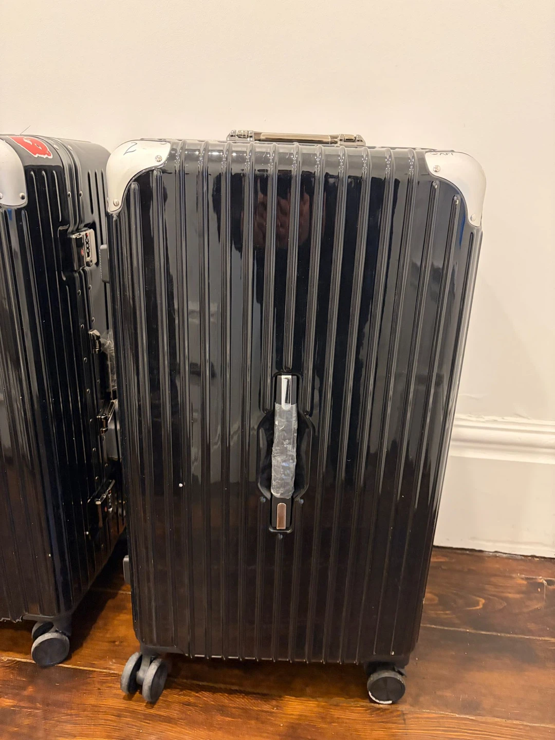 Black Rolling Suitcase Luggage with TSA Lock - photo 3