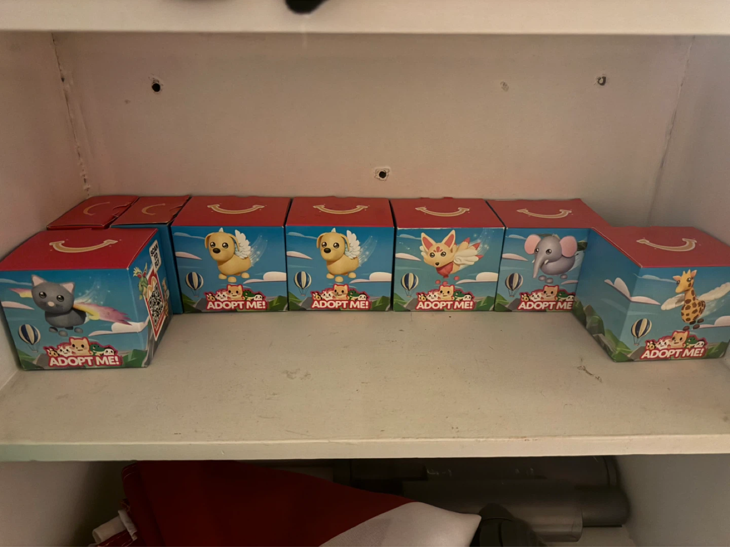 Adopt Me Mcdonald’s limited edition toys