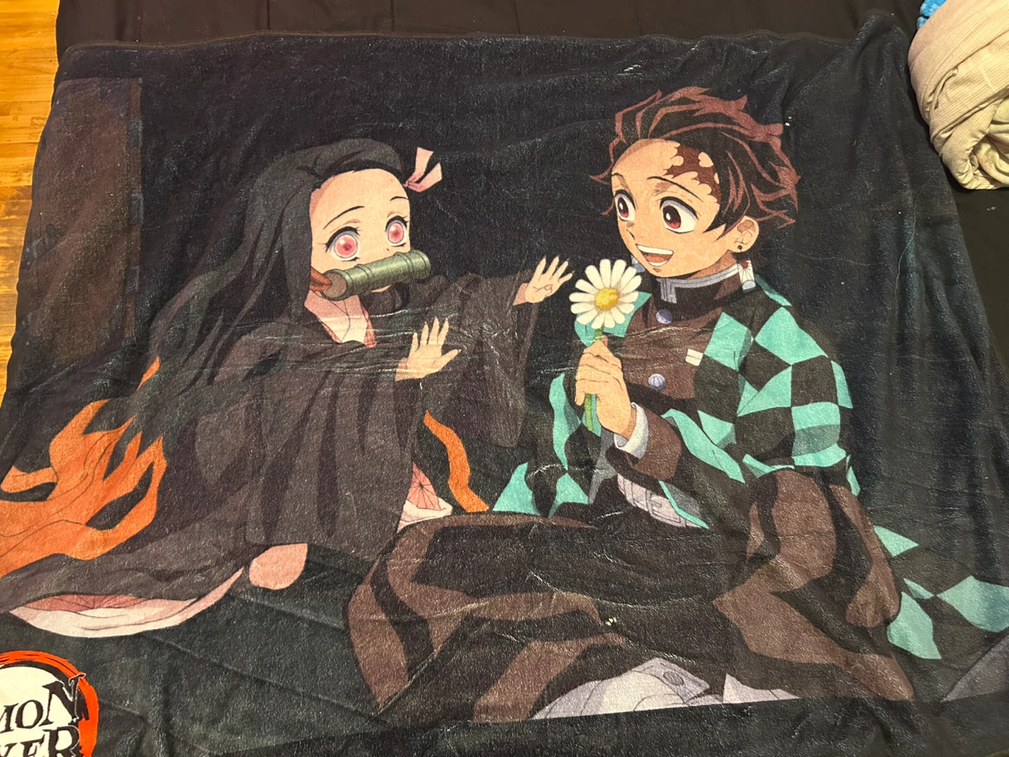 Demon Slayer Anime Fleece Throw Blanket